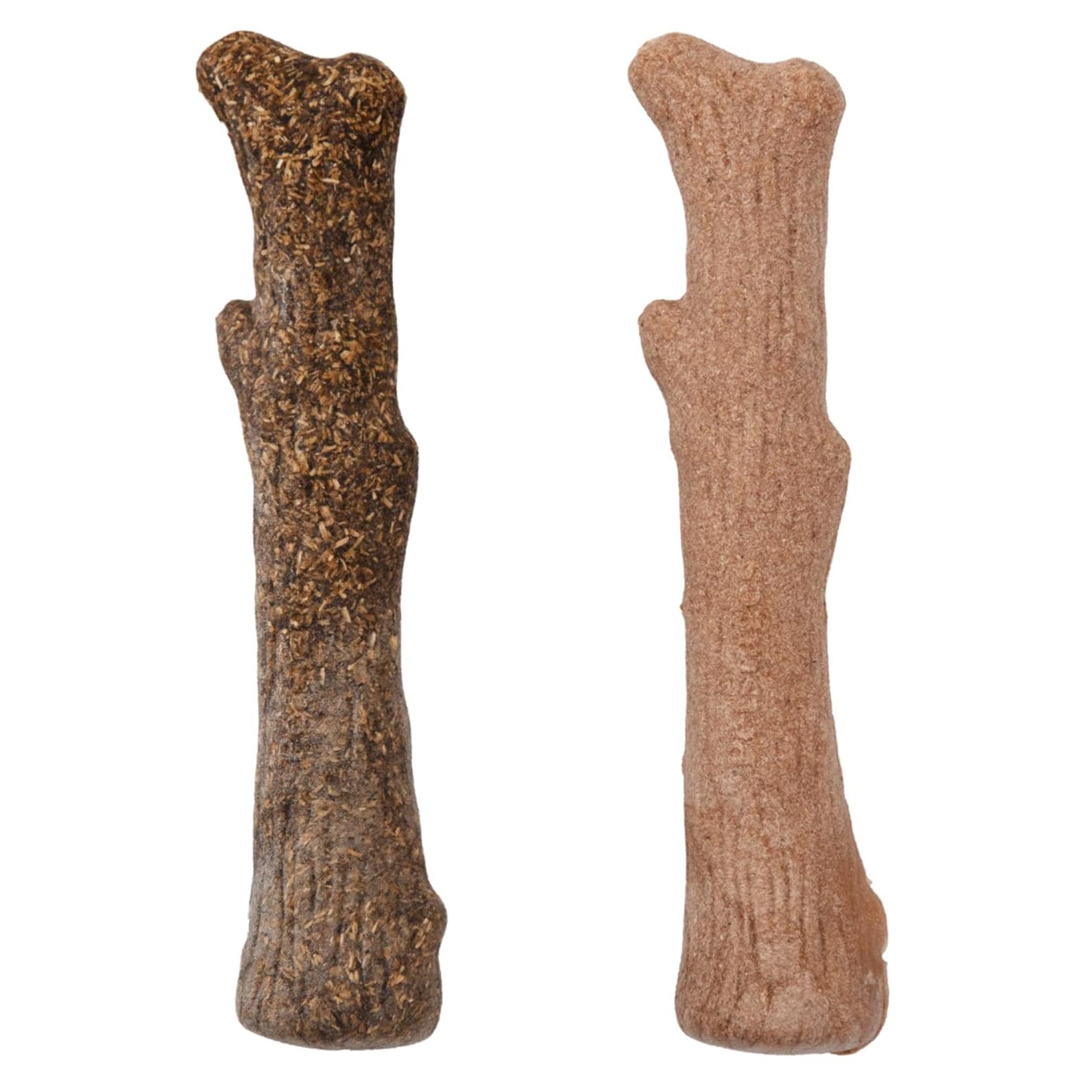 Juguetes Masticables Duraderos Outward Hound Dogwood Mediano - Paquete de 2