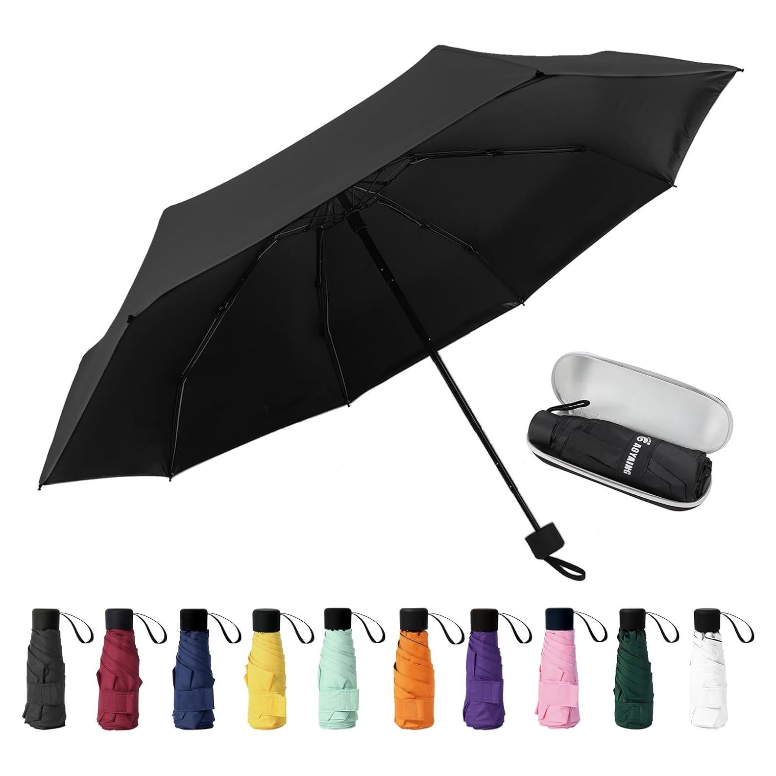 Paraguas Compacto GAOYAING Plegable UV 99 cm Ligero