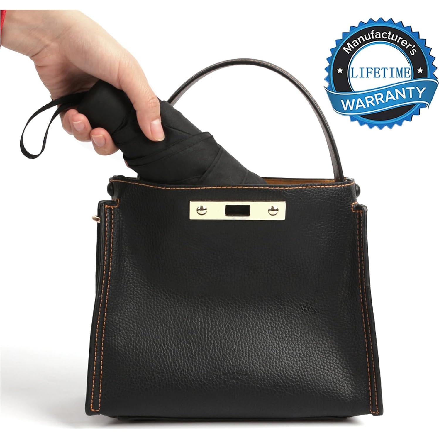 Paraguas Compacto GAOYAING Plegable UV 99 cm Ligero