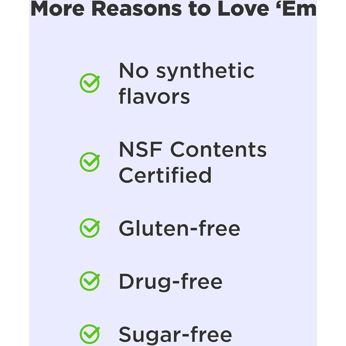 Gelatinas Blandas para Dormir OLLY 60 Unidades 10mg Melatonina