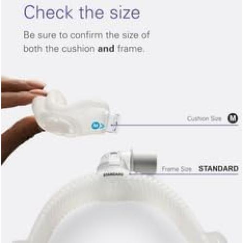 Sistema de Marco Estándar ResMed AirFit N30i - Codo y Almohadilla Mediana