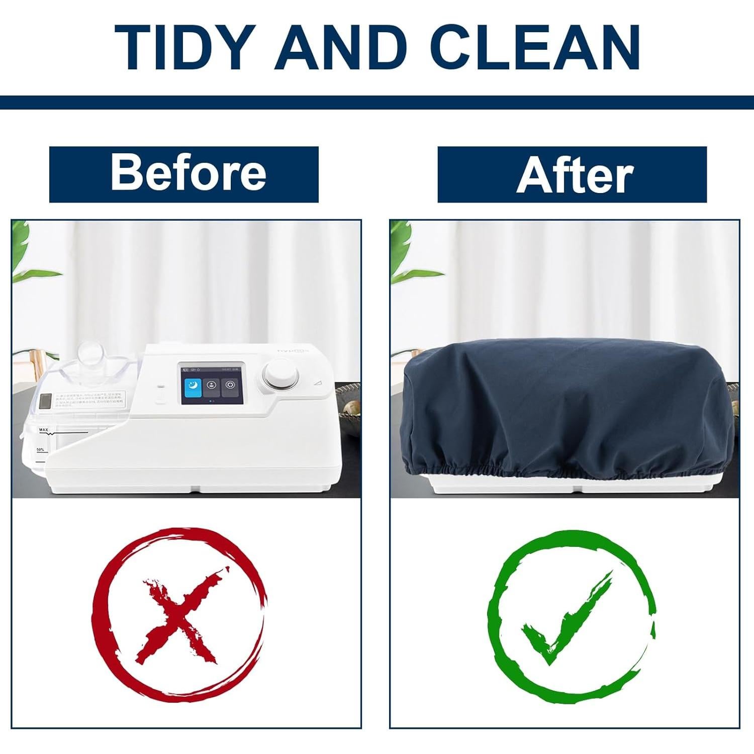 Funda de Polvo Elástica para Máquina CPAP CEMGYIUK - Azul