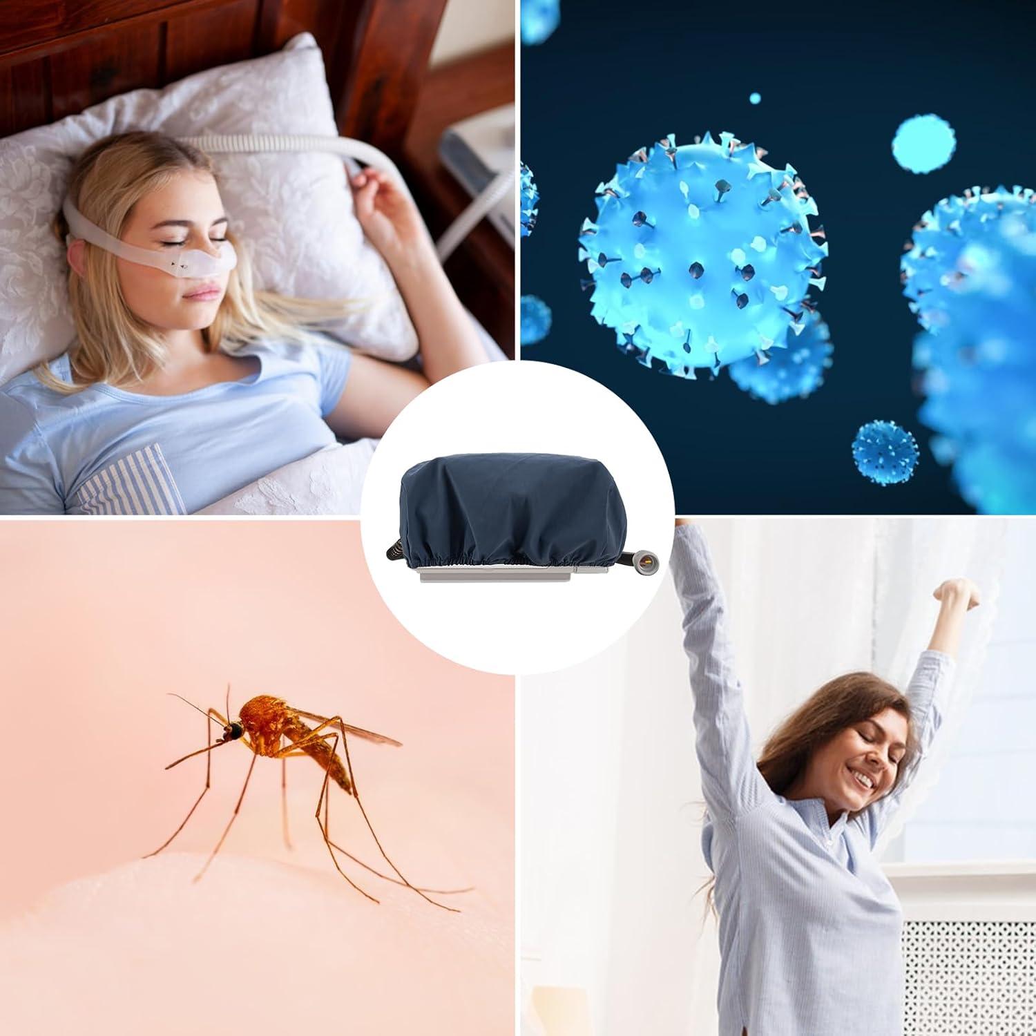 Funda de Polvo Elástica para Máquina CPAP CEMGYIUK - Azul