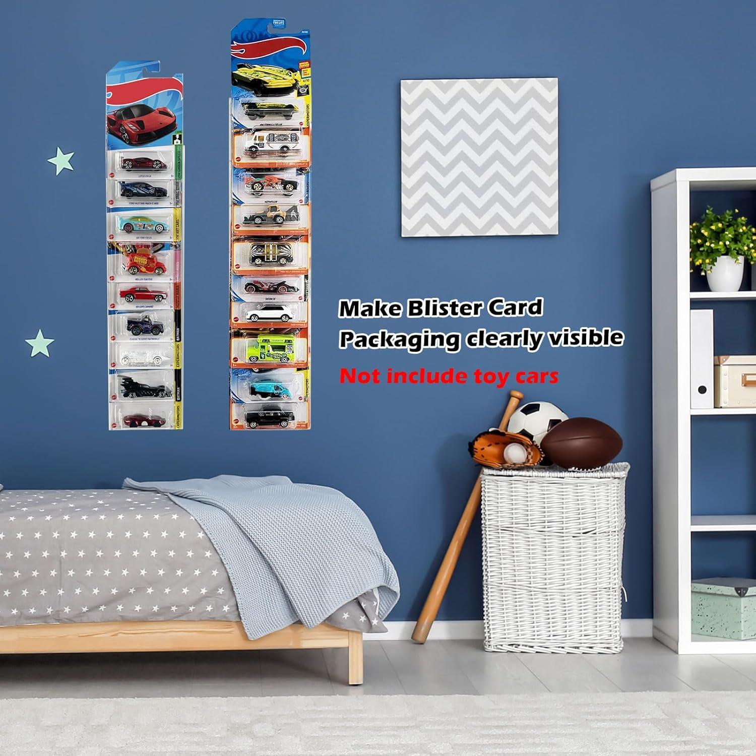 Paquete de 6 estuches de exhibición Monciysn para 60 autos