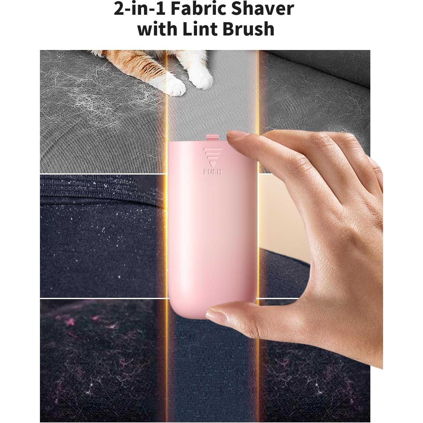 Raspador de Pelusa Recargable coldSky CY610 Rosa 3 Velocidades