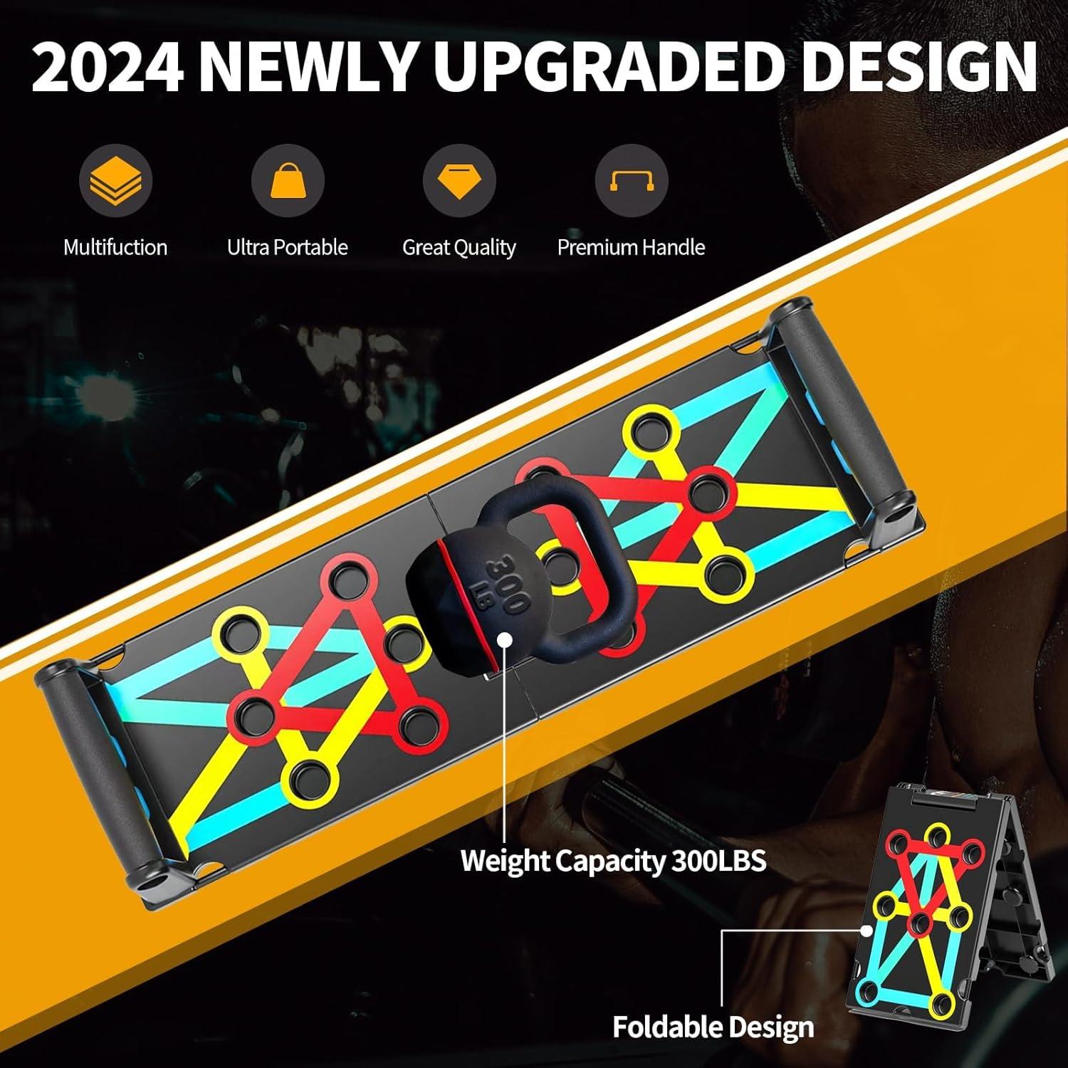 Tabla de Flexiones Plegable Maicifi - Entrenamiento Multifuncional