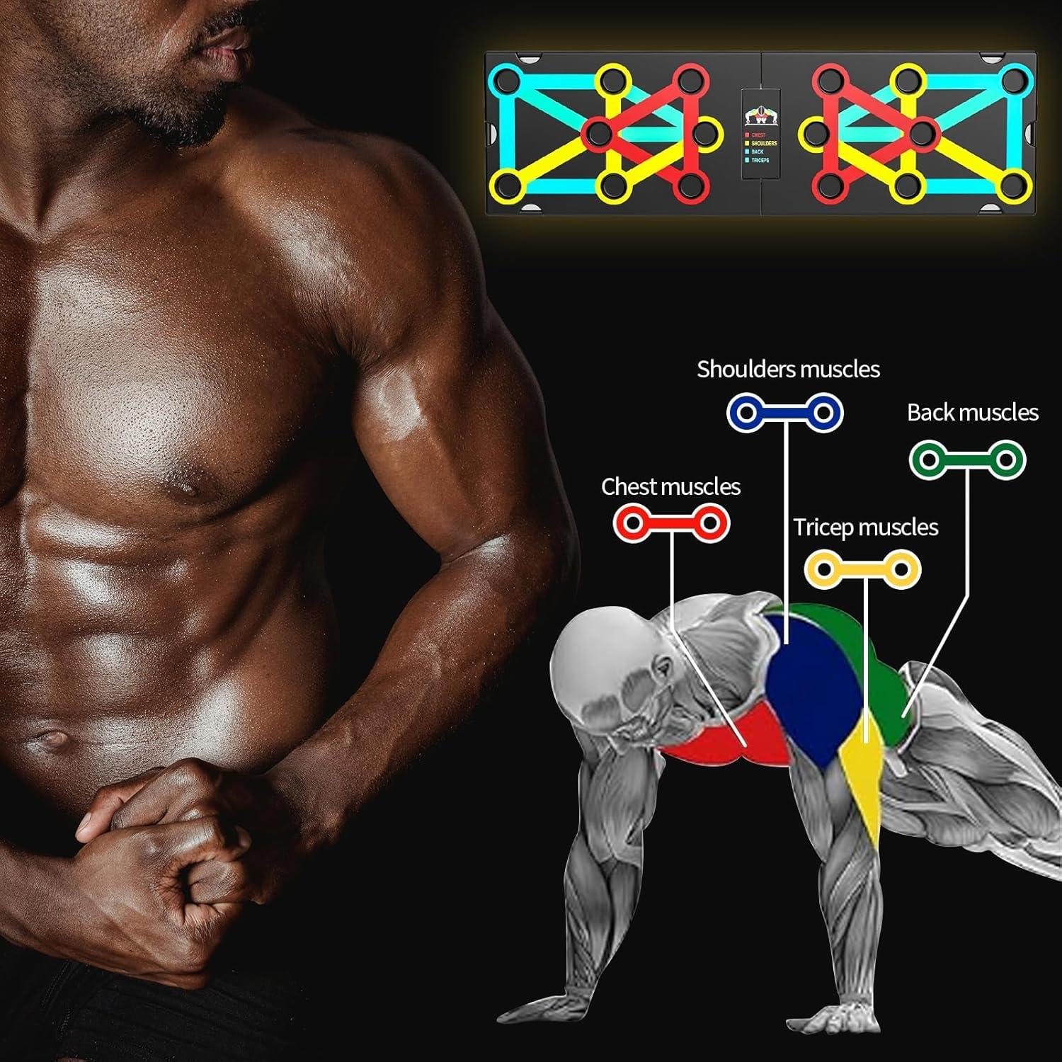 Tabla de Flexiones Plegable Maicifi - Entrenamiento Multifuncional