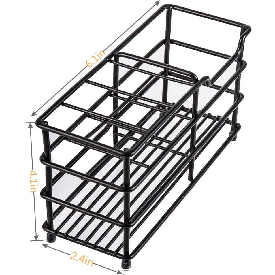 Soporte para Cepillos de Dientes Wbbog de Acero Inoxidable Negro