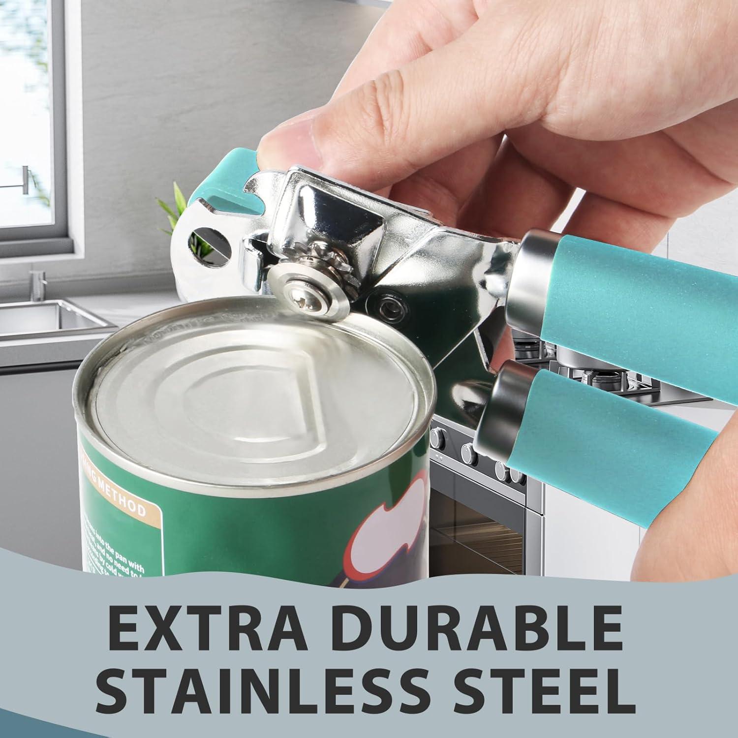 Abrelatas Manual Safring D1-L Acero Inoxidable 277g Aqua Sky