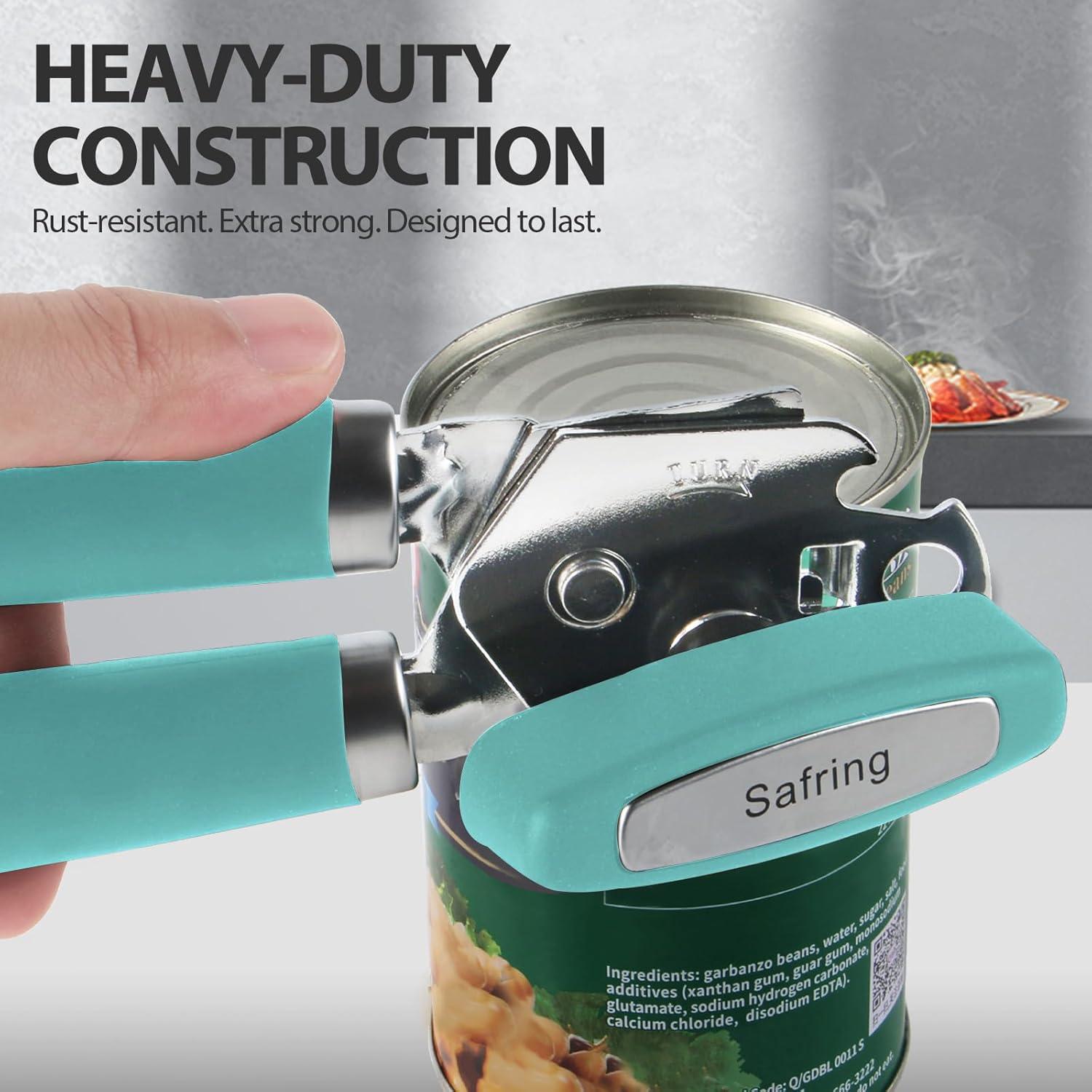 Abrelatas Manual Safring D1-L Acero Inoxidable 277g Aqua Sky