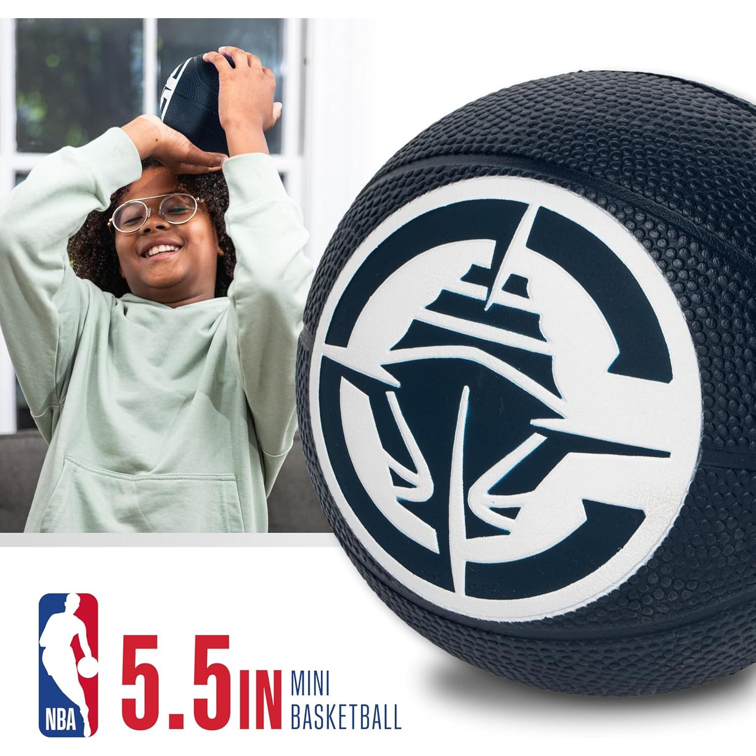 Balón de baloncesto mini NBA Franklin Sports Clippers 14 cm