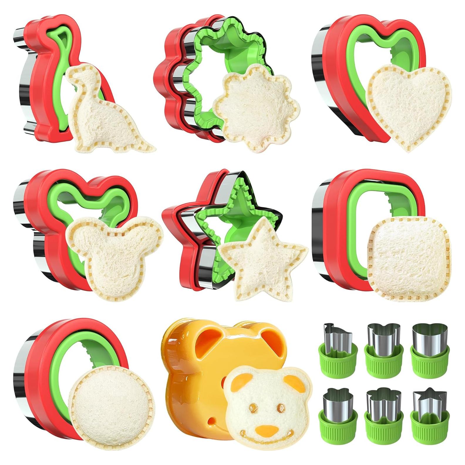 Cortadores de Galletas de Navidad 14 Pcs AKHMLEF Acero Inoxidable