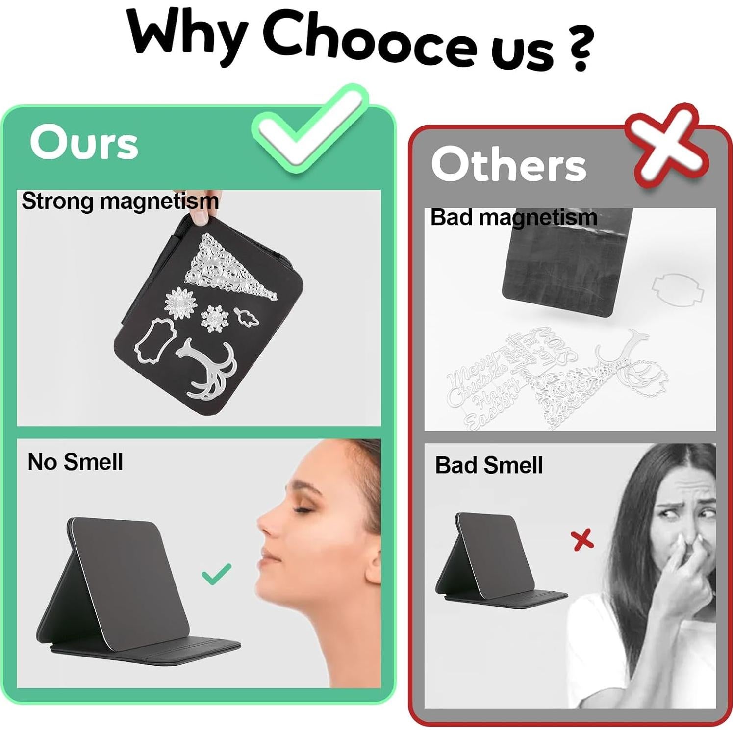 Soporte Magnético para Troqueles UNIMEIX con Estuche de Cuero