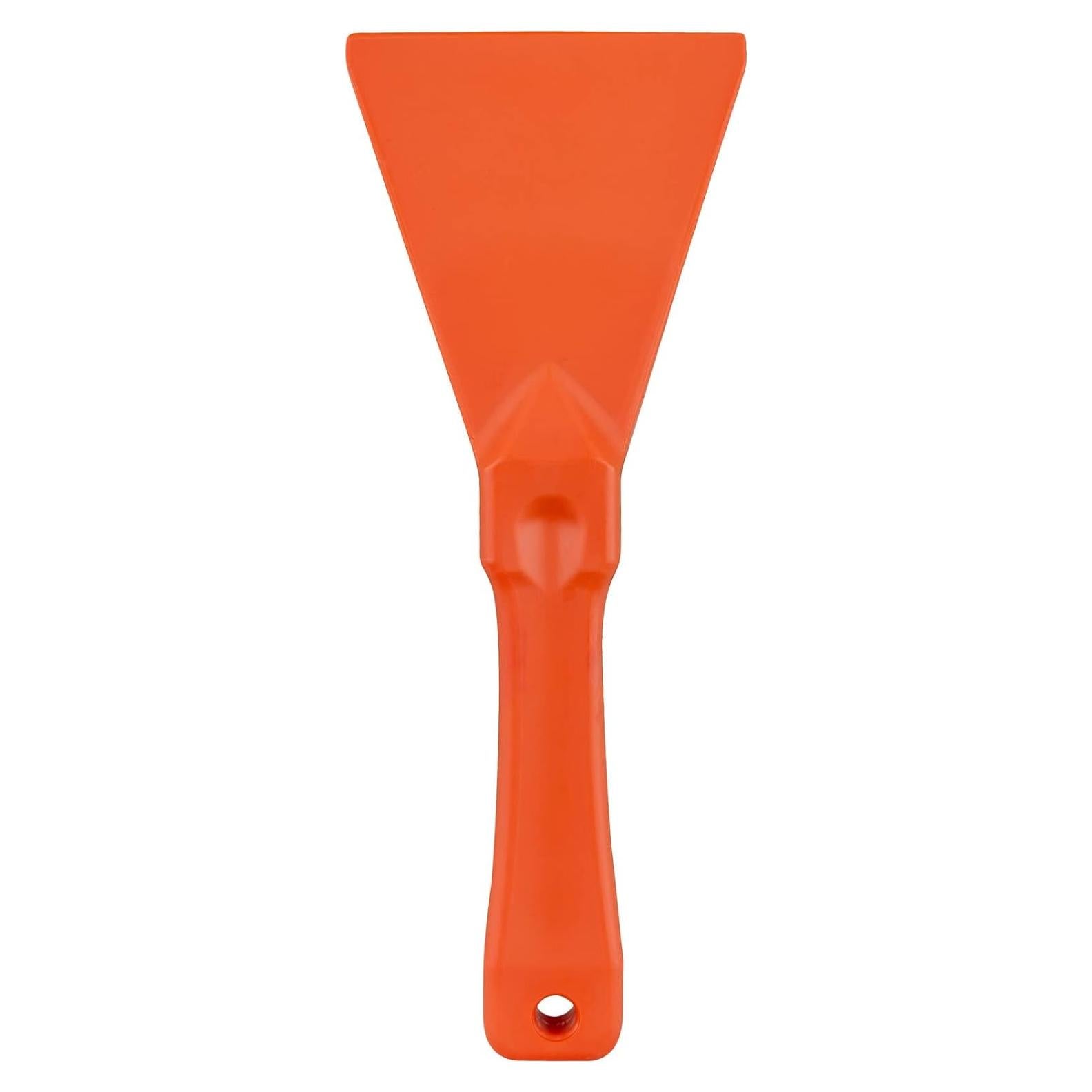 Raspador de Polipropileno SPARTA para Alimentos Naranja 19.87x7.62cm