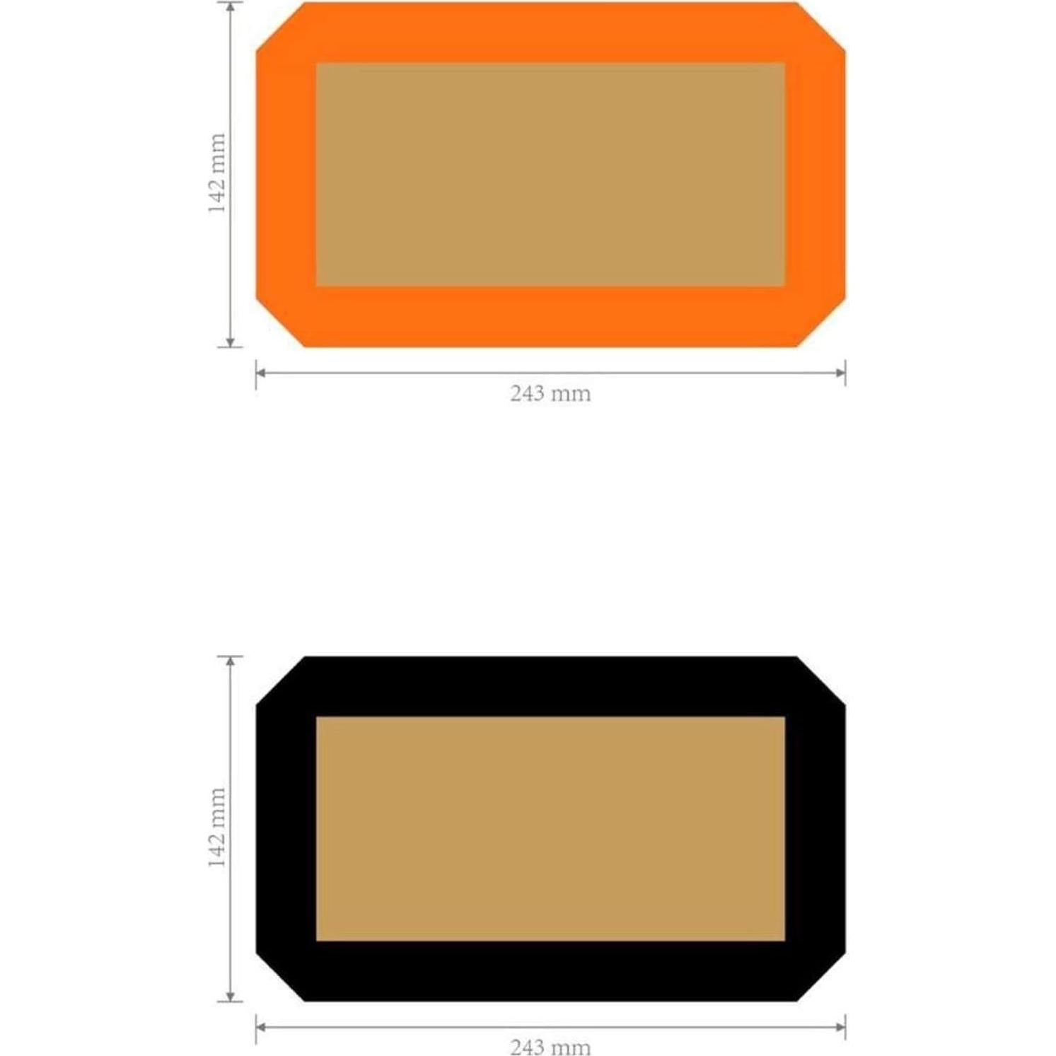 Forros de Silicona Genérico para Tostadora Ninja ST100 ST101 - 2 Piezas