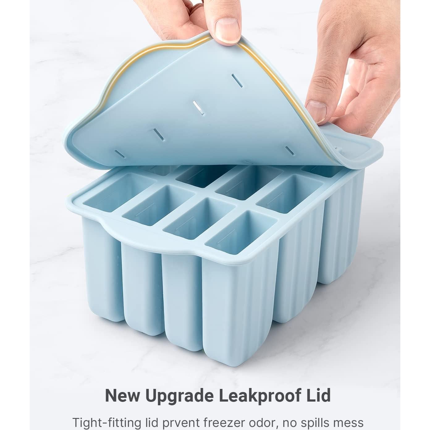 Moldes de Paletas MEETRUE 12 Cavidades Silicona 90ml