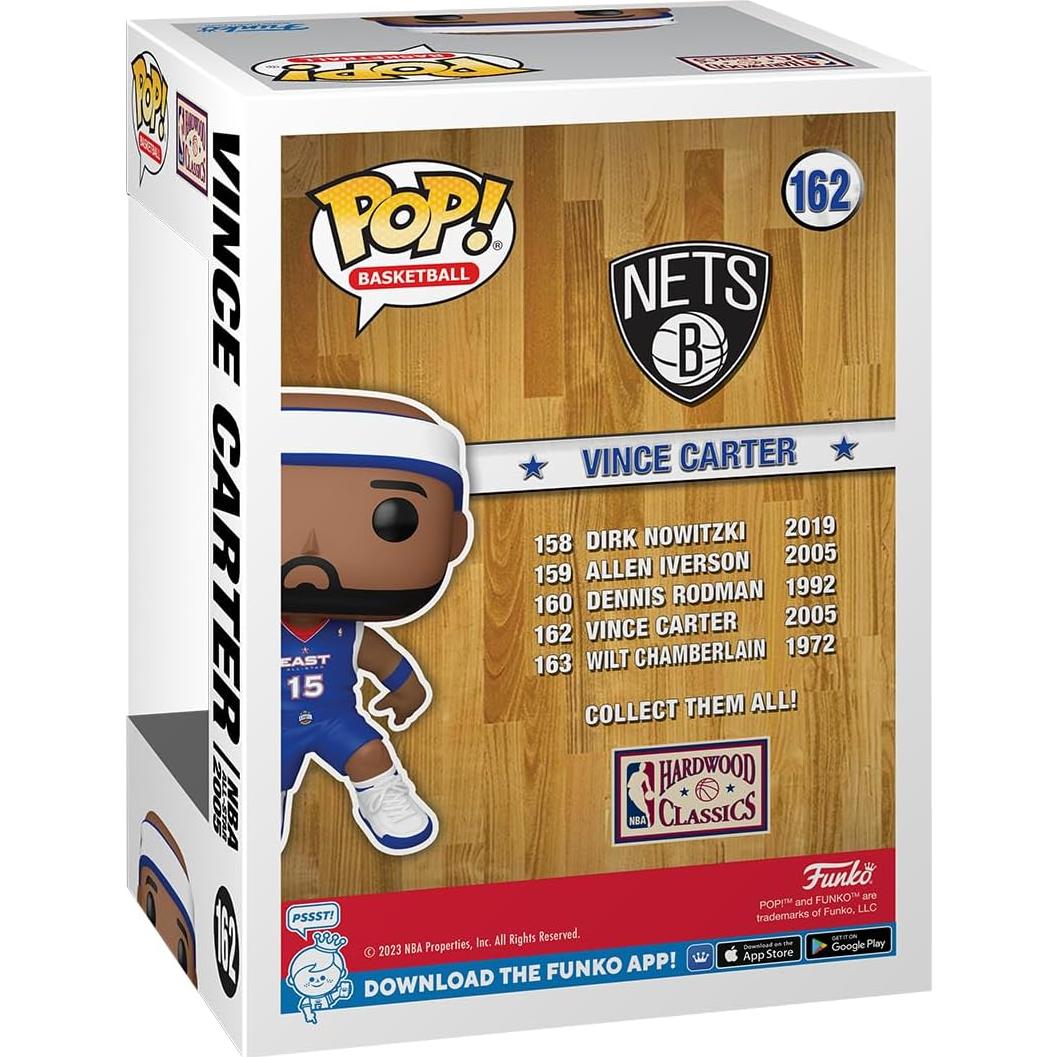 Figura Funko Pop! NBA Vince Carter 2005 - Vinilo Coleccionable