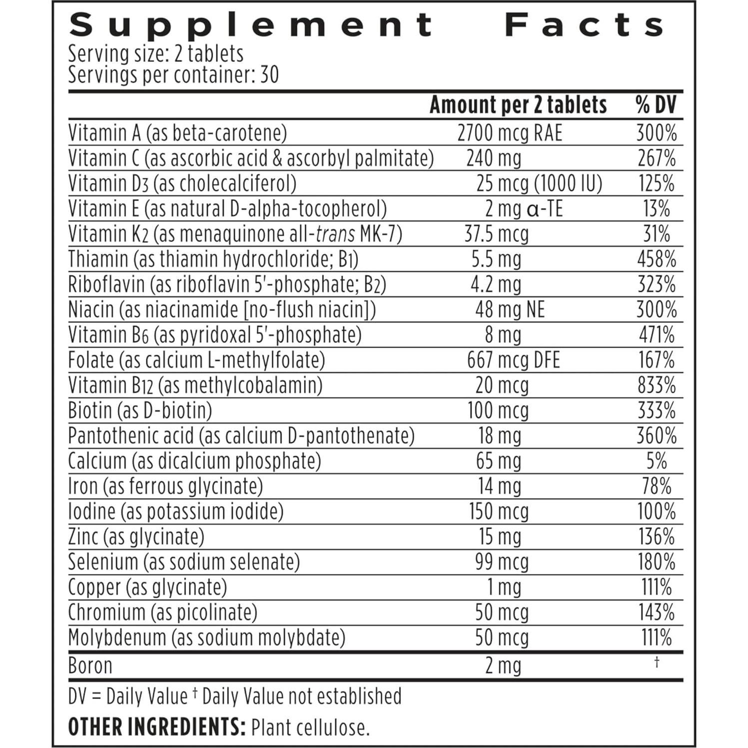 Multivitamina Metilada para Mujeres Igennus 60 Tabletas