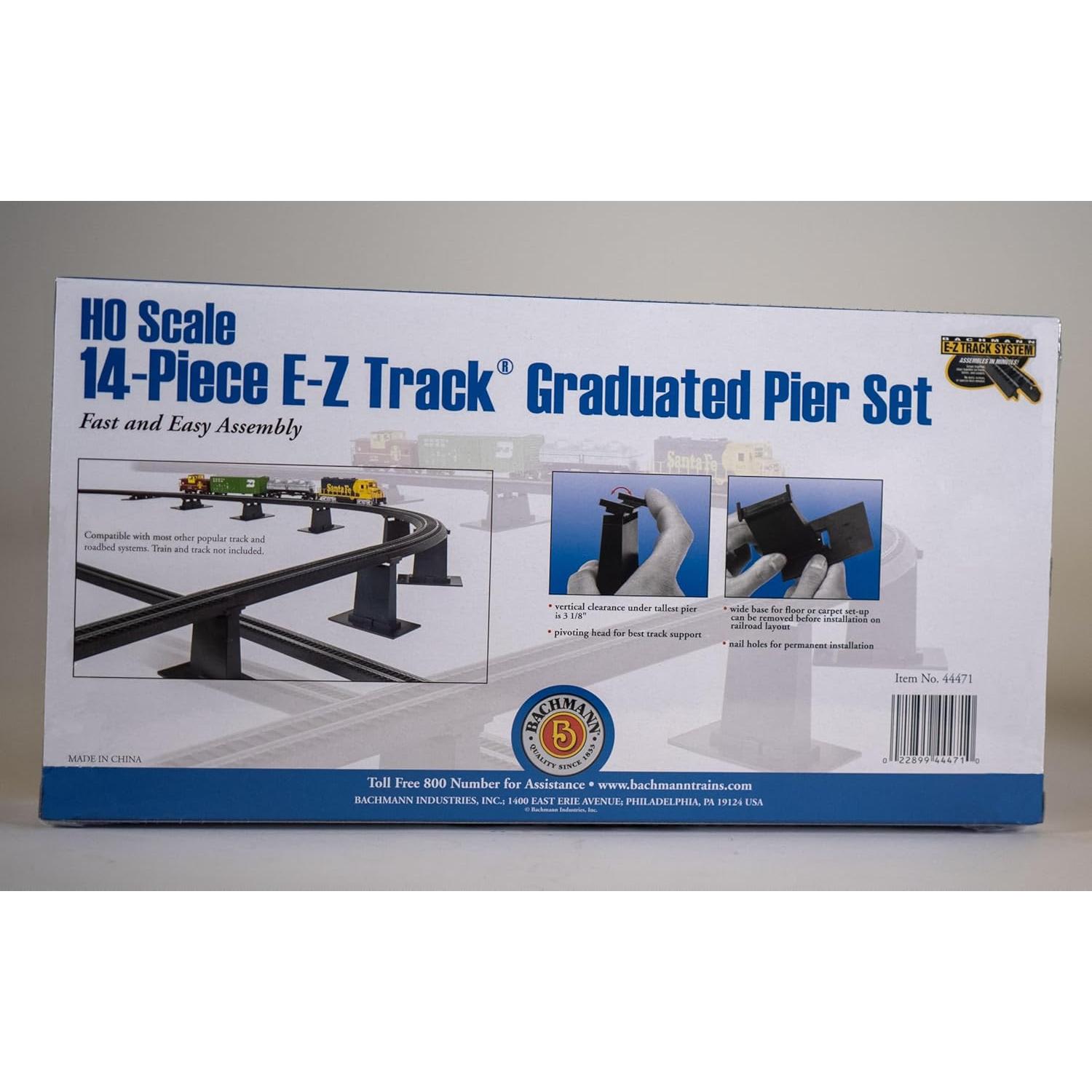 Juego de Pilares Graduados Bachmann E-Z Track HO