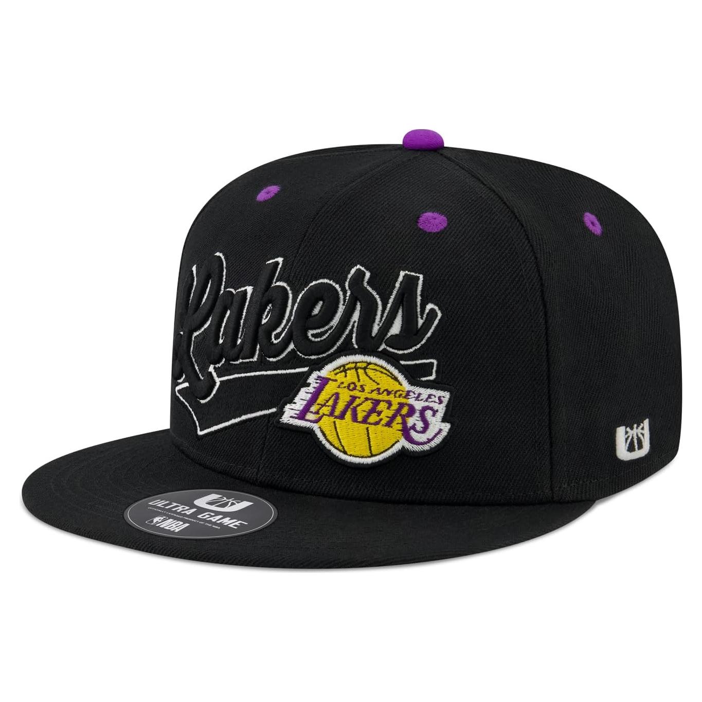 Gorra Snapback Ultra Game NBA Joven 3D Logo Lakers