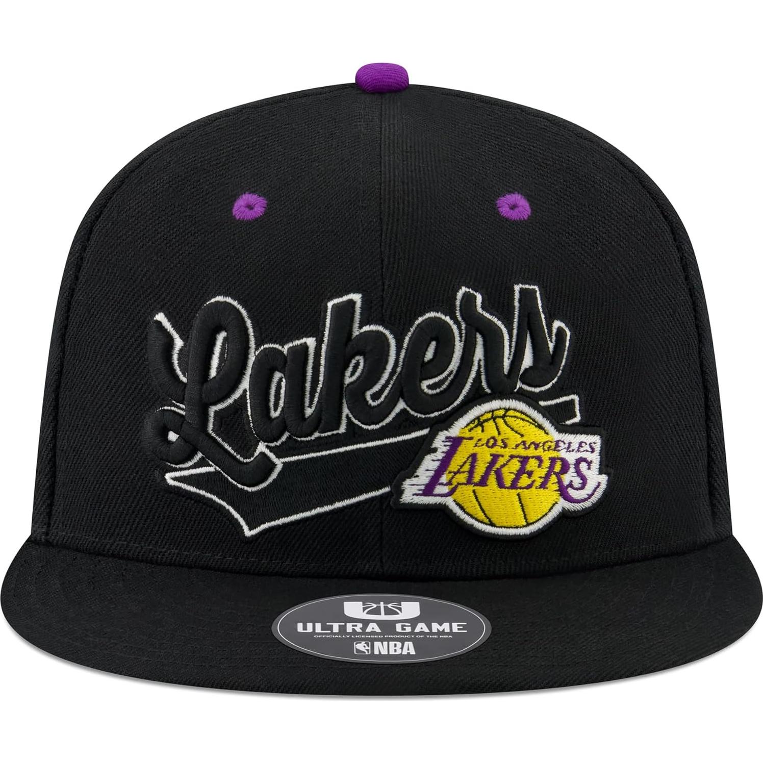 Gorra Snapback Ultra Game NBA Joven 3D Logo Lakers