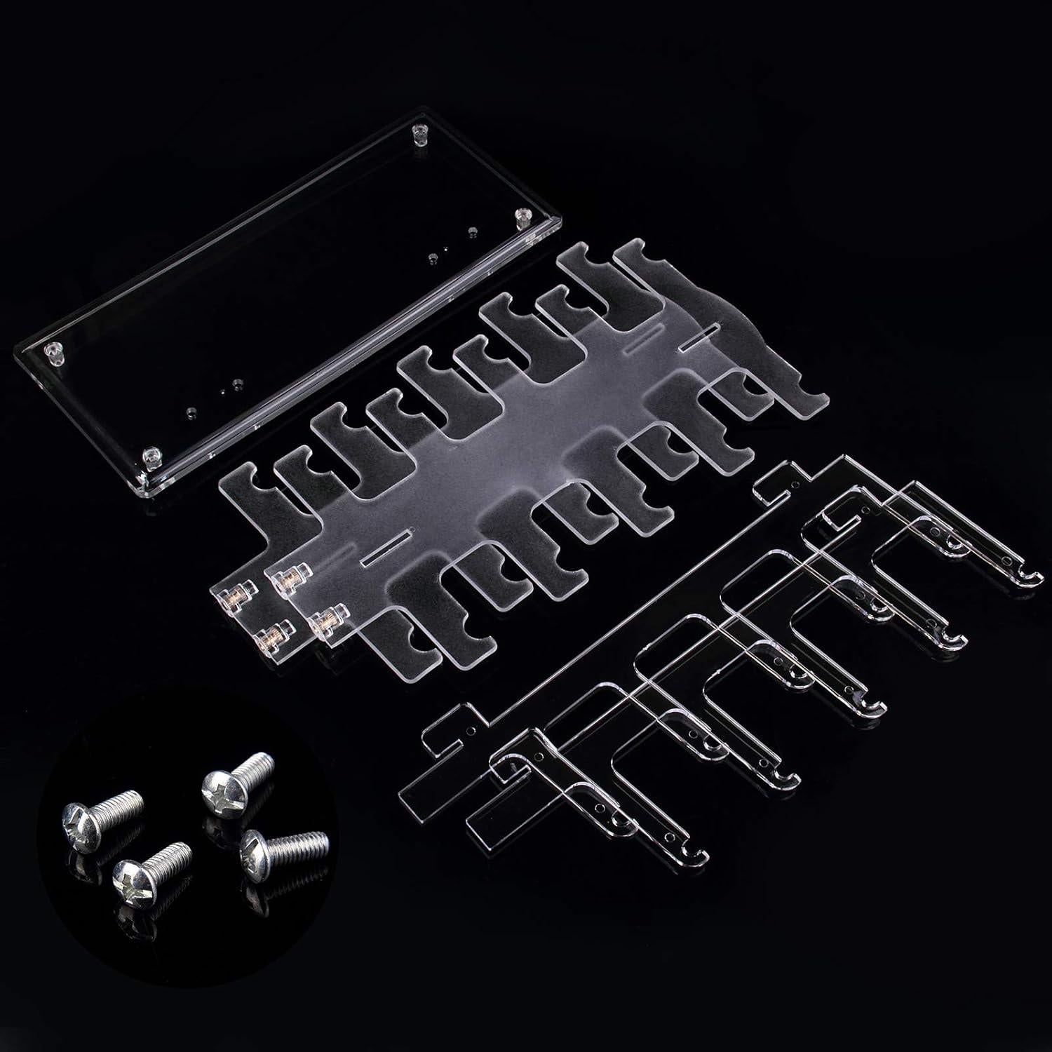 Soporte para Gafas Lamoutor 2 Filas Transparente 10 Pares