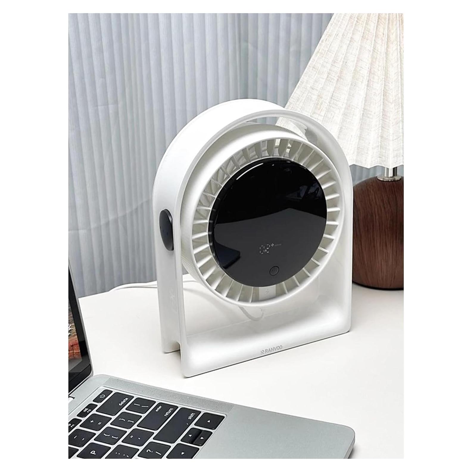 Ventilador de Escritorio RANVOO USB 4 Velocidades Silencioso
