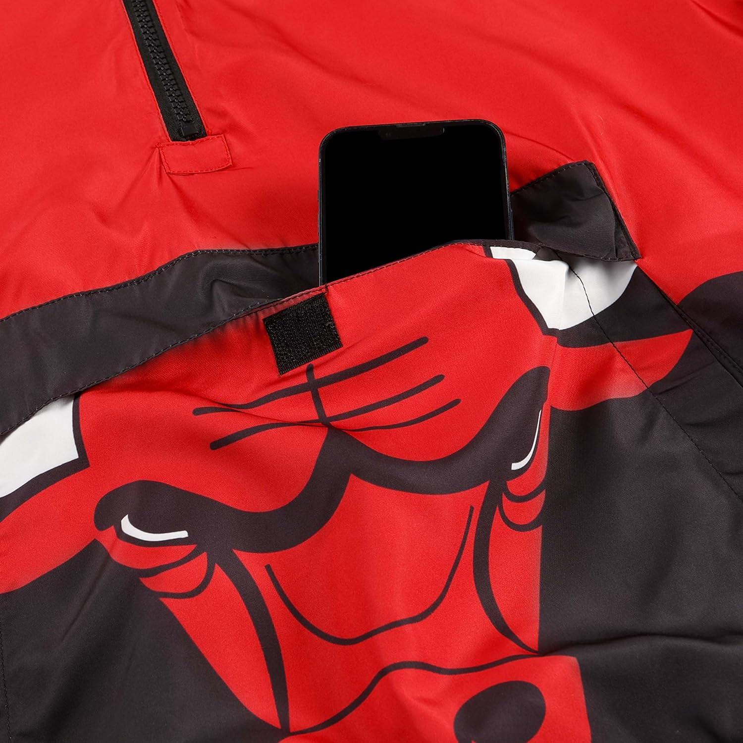 Chaqueta cortavientos FOCO NBA Chicago Bulls X-Large