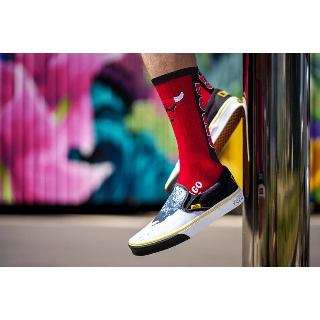 Calcetines Crew NBA Chicago Bulls For Bare Feet Talla Grande