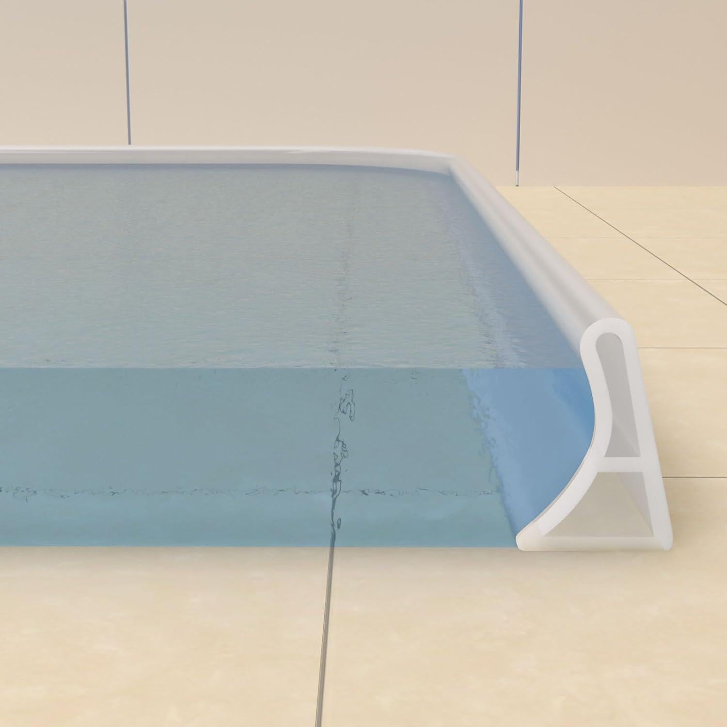 Umbral de Ducha Colapsable Duzzy 99 cm Transparente