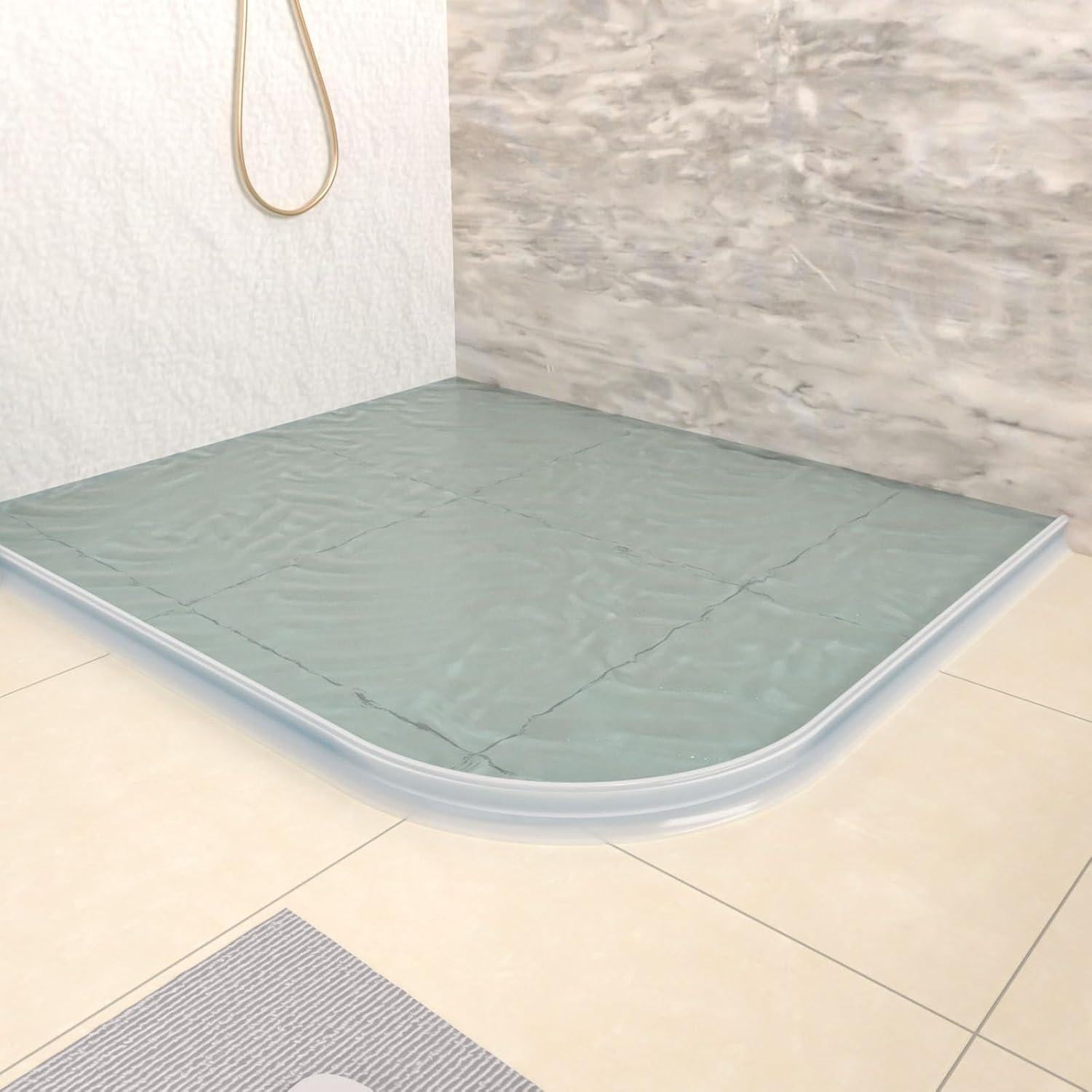 Umbral de Ducha Colapsable Duzzy 99 cm Transparente