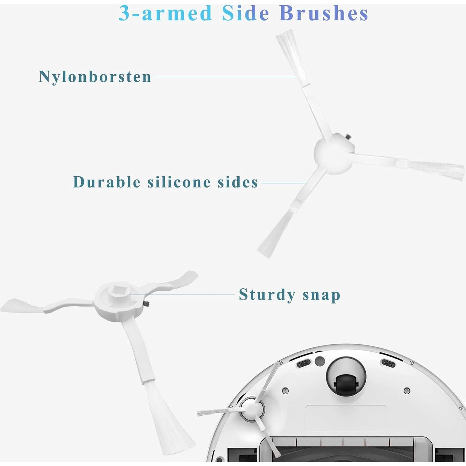 Kit de Accesorios para Aspiradora Robot Dreame L10 Ultra - 22 Piezas