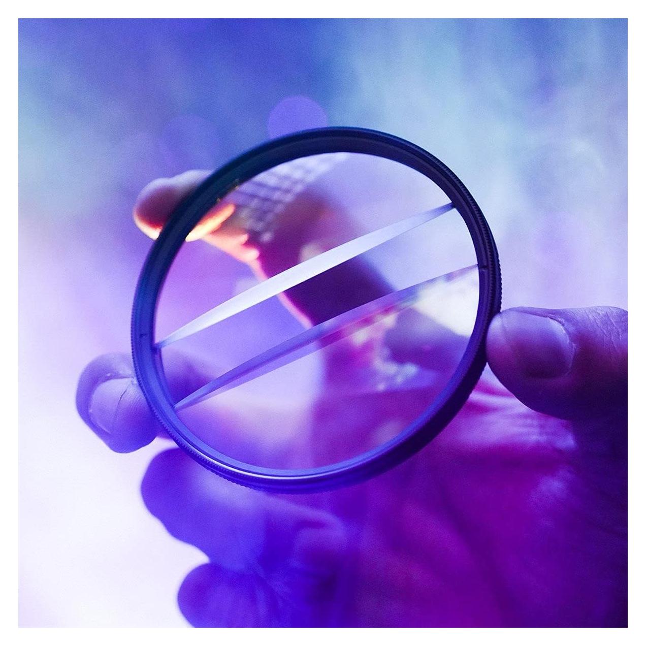 Filtro de Lente 58mm KOGJAERS Efecto Bimensual para Fotografía