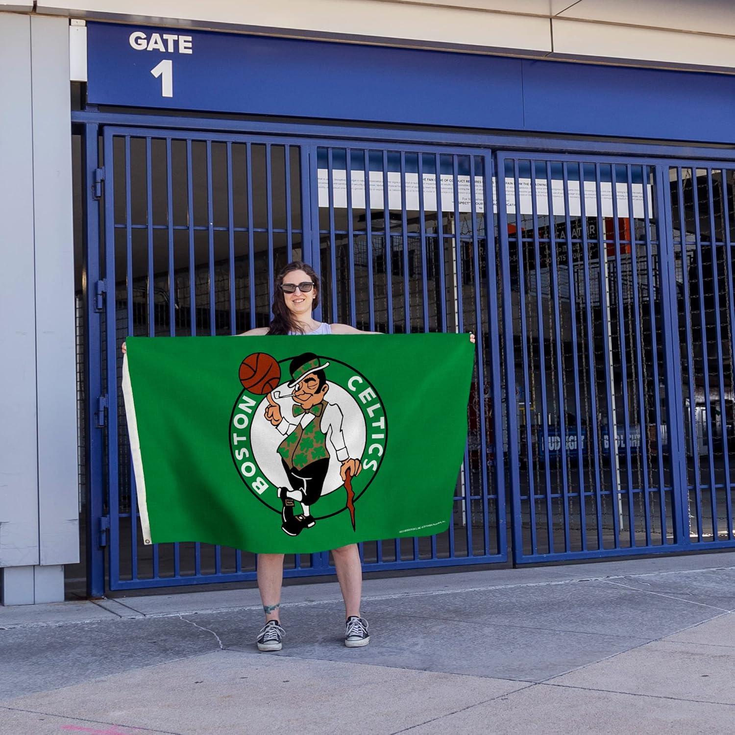 Bandera Boston Celtics Rico Industries 91x152 cm con Ojales