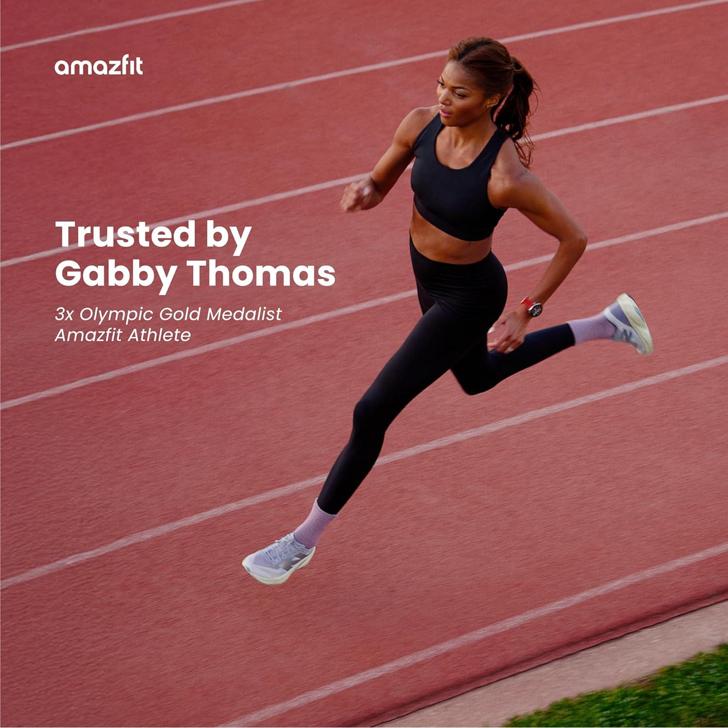 Reloj Inteligente Amazfit Active 2 44mm Cuero Negro GPS 10 Días