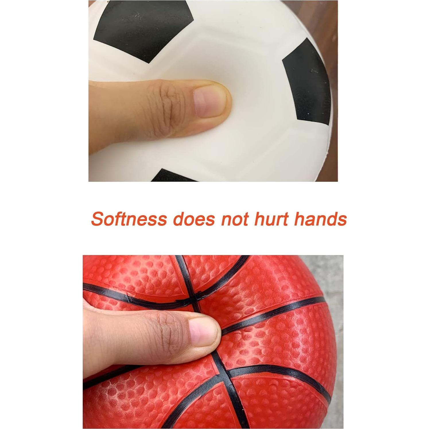 Pelotas Deportivas SPDTECH 6 cm Fútbol y Baloncesto - 2 Pzas