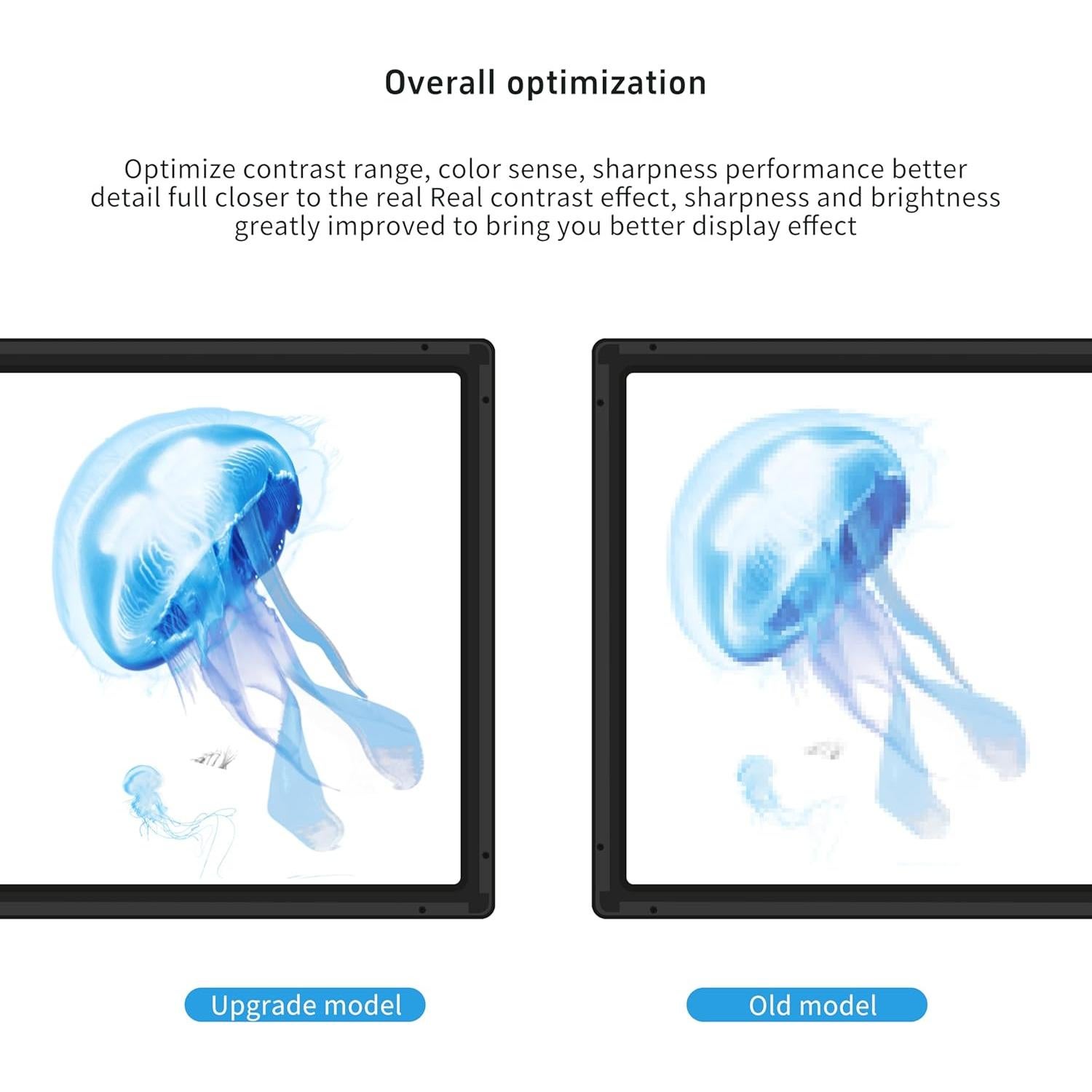 Ventilador Holográfico 3D GIWOX 45 cm WiFi 800P Alta Resolución