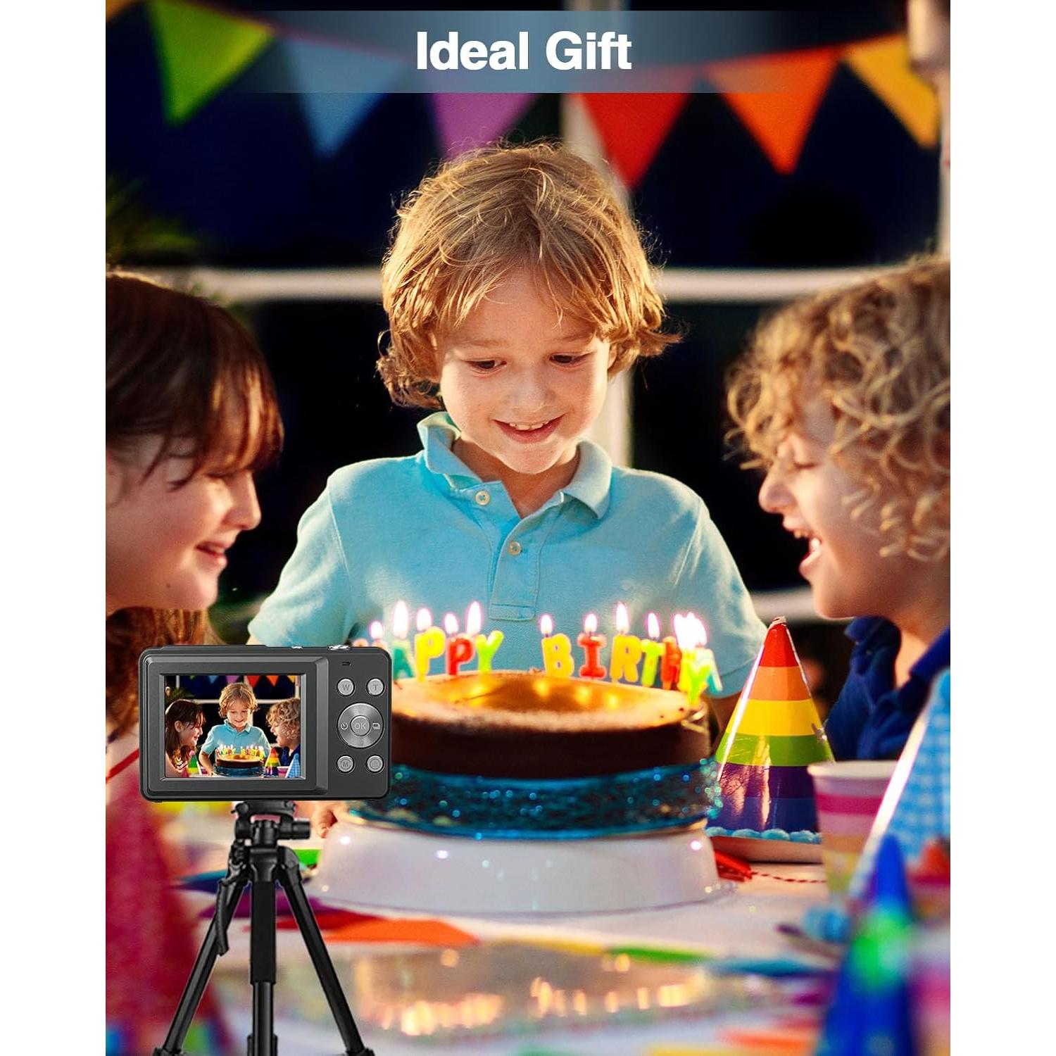 Cámara Digital Lecran 44MP FHD 1080P Compacta para Niños