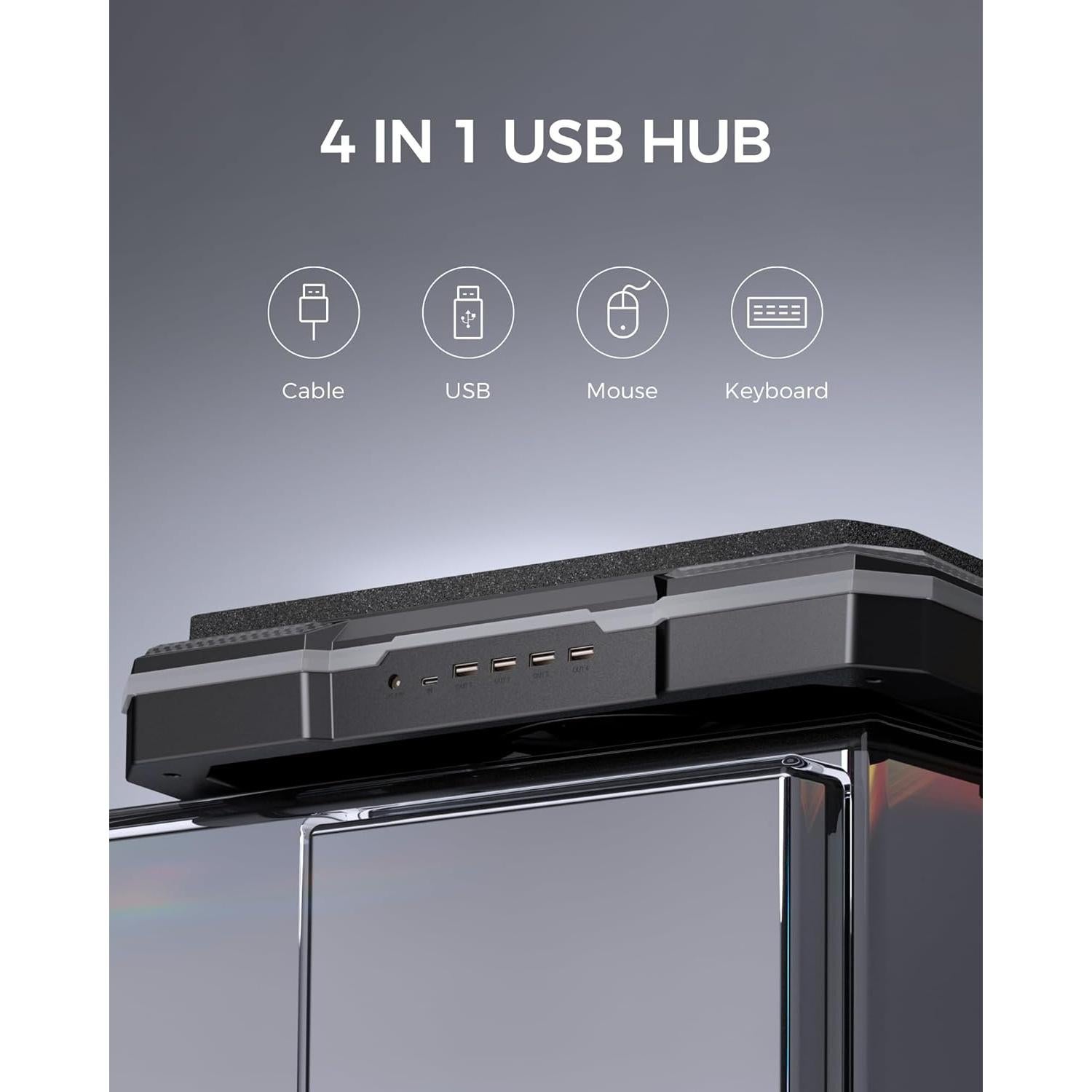 Almohadilla de Enfriamiento para Laptop KeiBn K1 15.6-19.3"