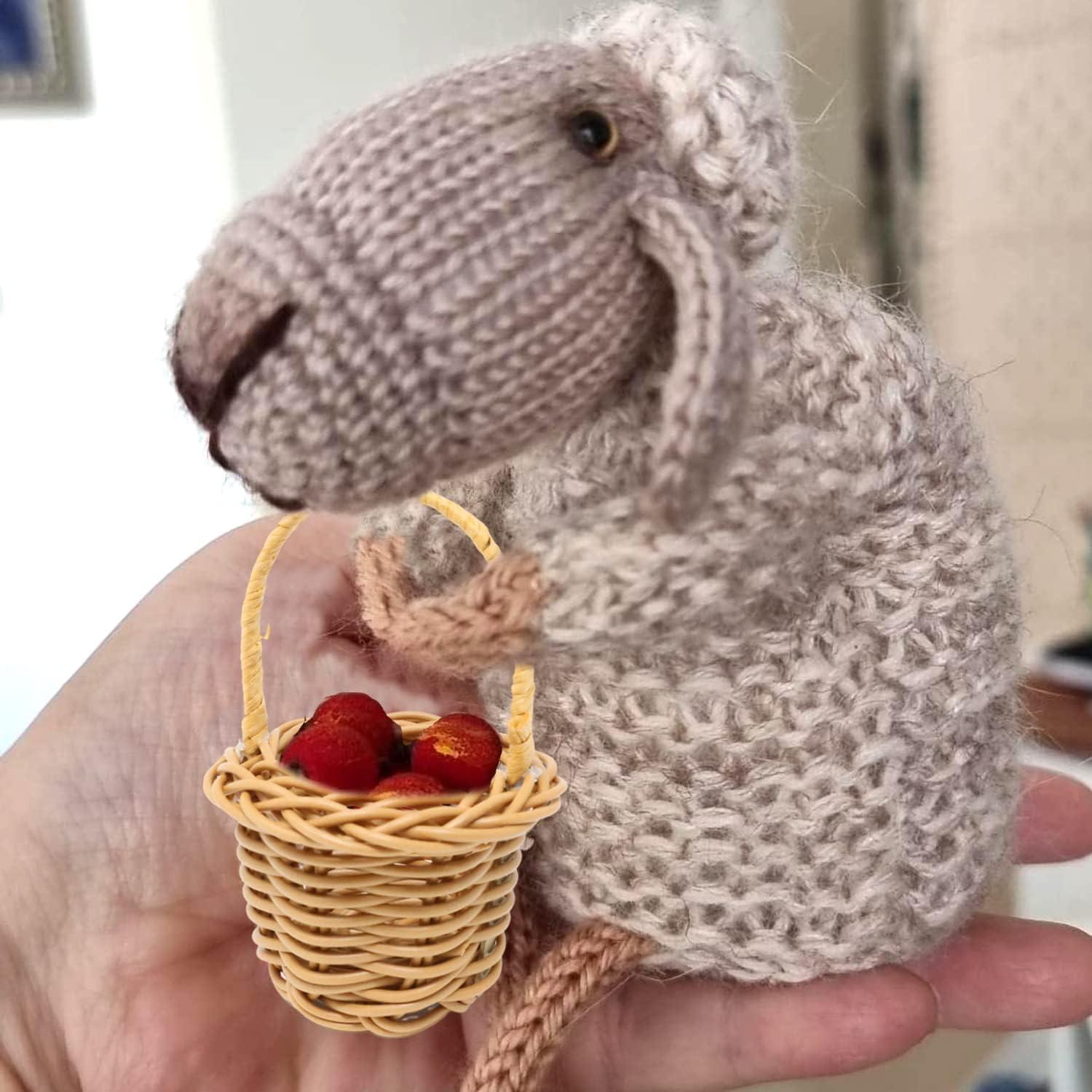 Cestas Tejidas Mini Honbay 6PCS para Decoración y Regalos