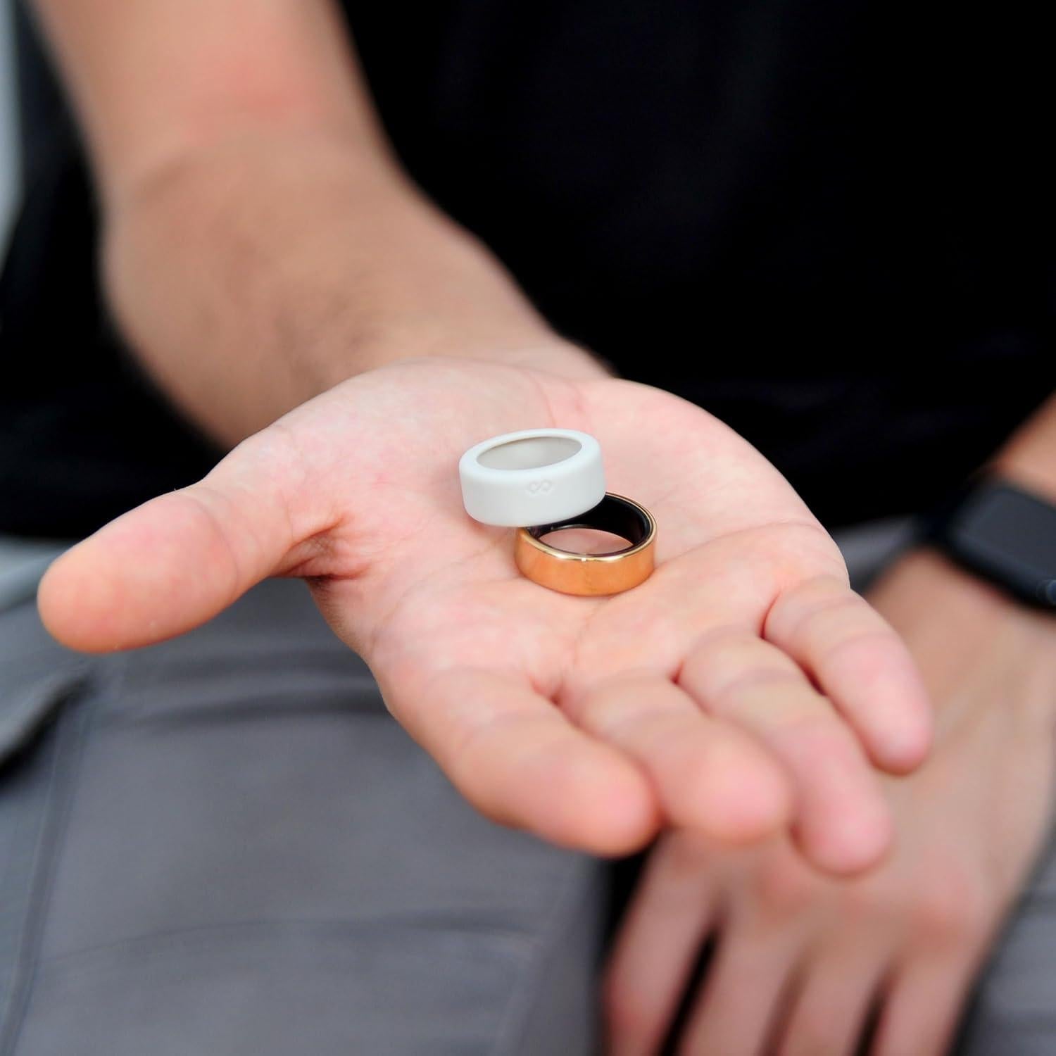 Protector de Anillo Inteligente Rinfit - Silicona Ajustable 7-8mm