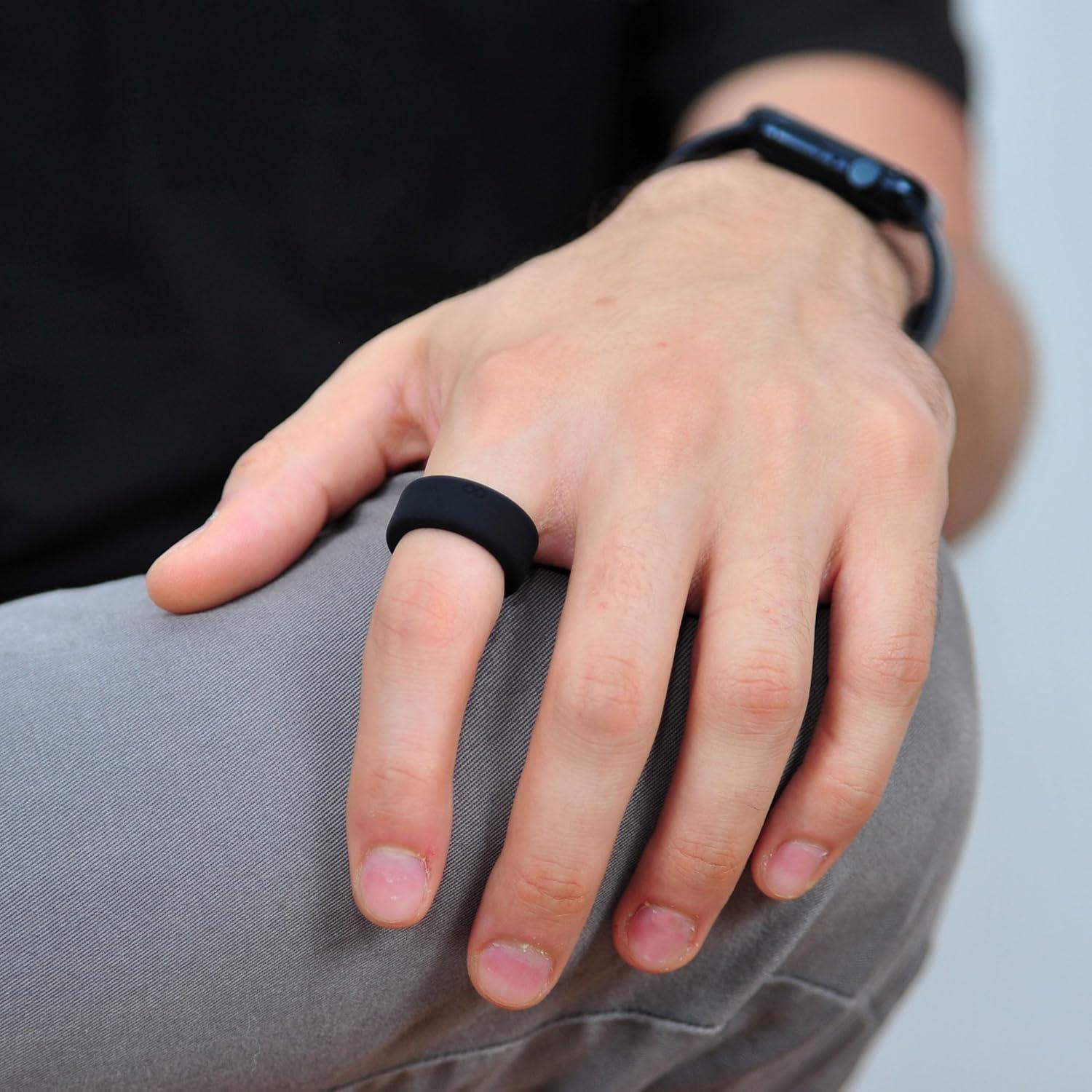 Protector de Anillo Inteligente Rinfit - Silicona Ajustable 7-8mm