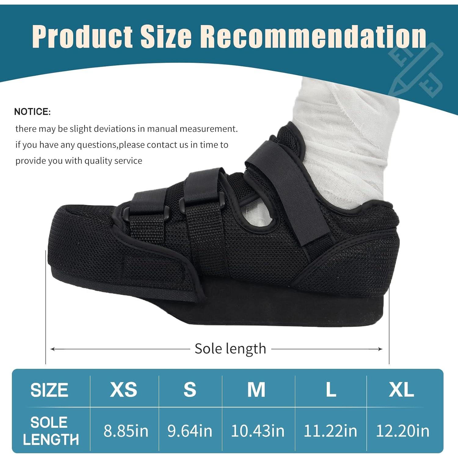 Zapato Médico Post-Operación GHORTHOUD Tamaño S Antideslizante