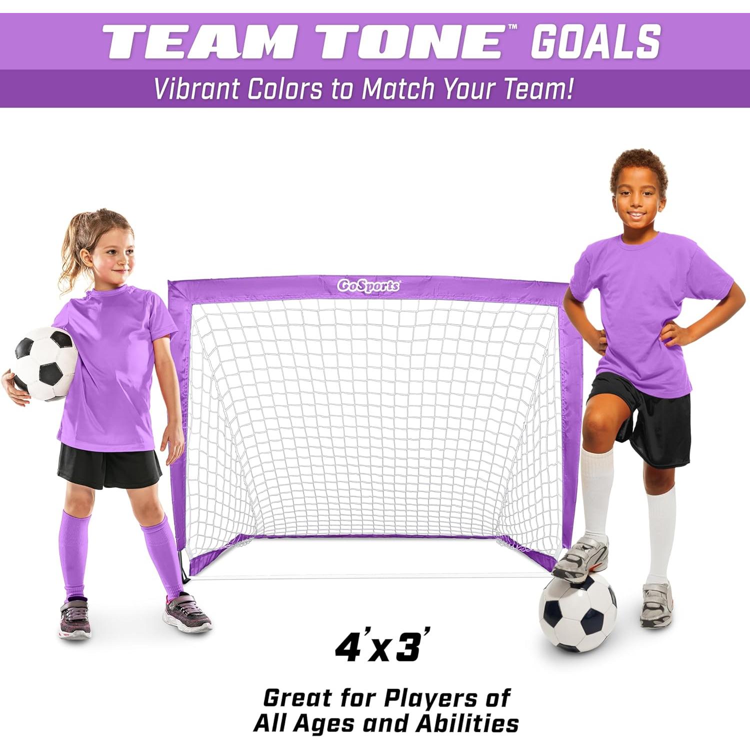 Gole de Fútbol Portátil GoSports 4x3 pies para Niños