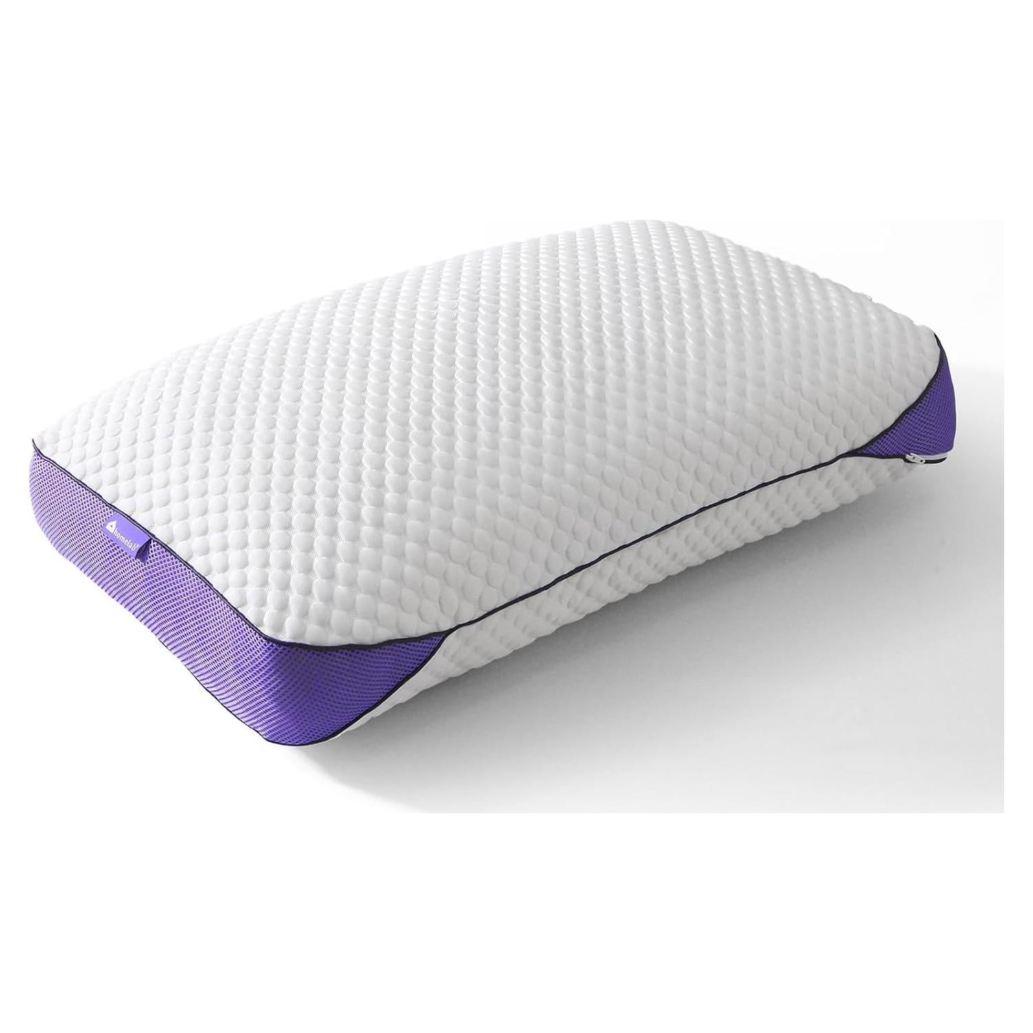 Almohada de Espuma de Memoria HOMELAB Queen Ajustable Refrigerante