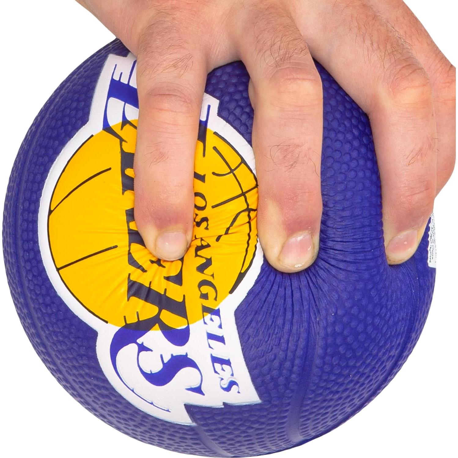 Balón de espuma mini NBA Franklin Sports Los Angeles Lakers