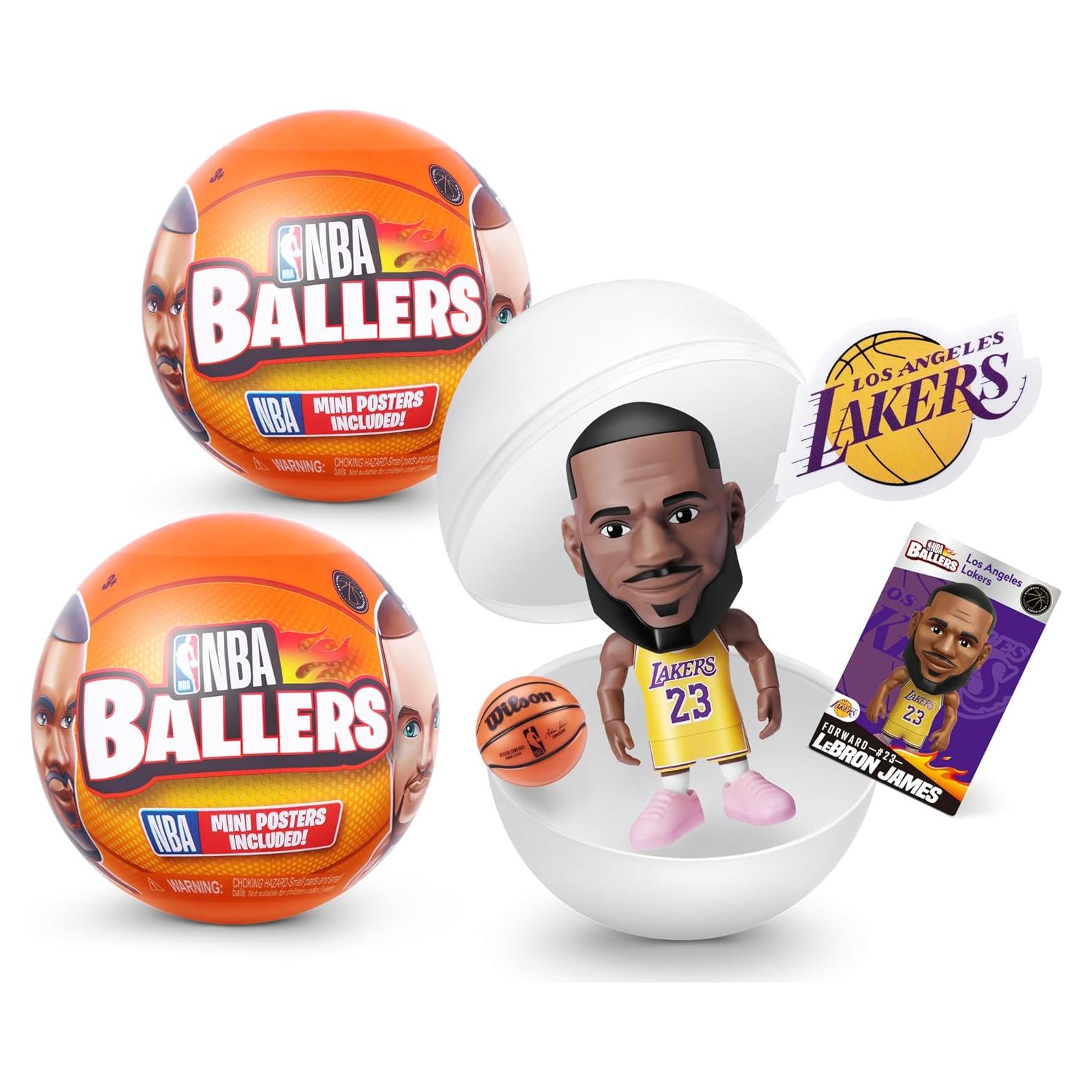 5 Sorpresa NBA Ballers ZURU Serie 1 Juguete Coleccionable