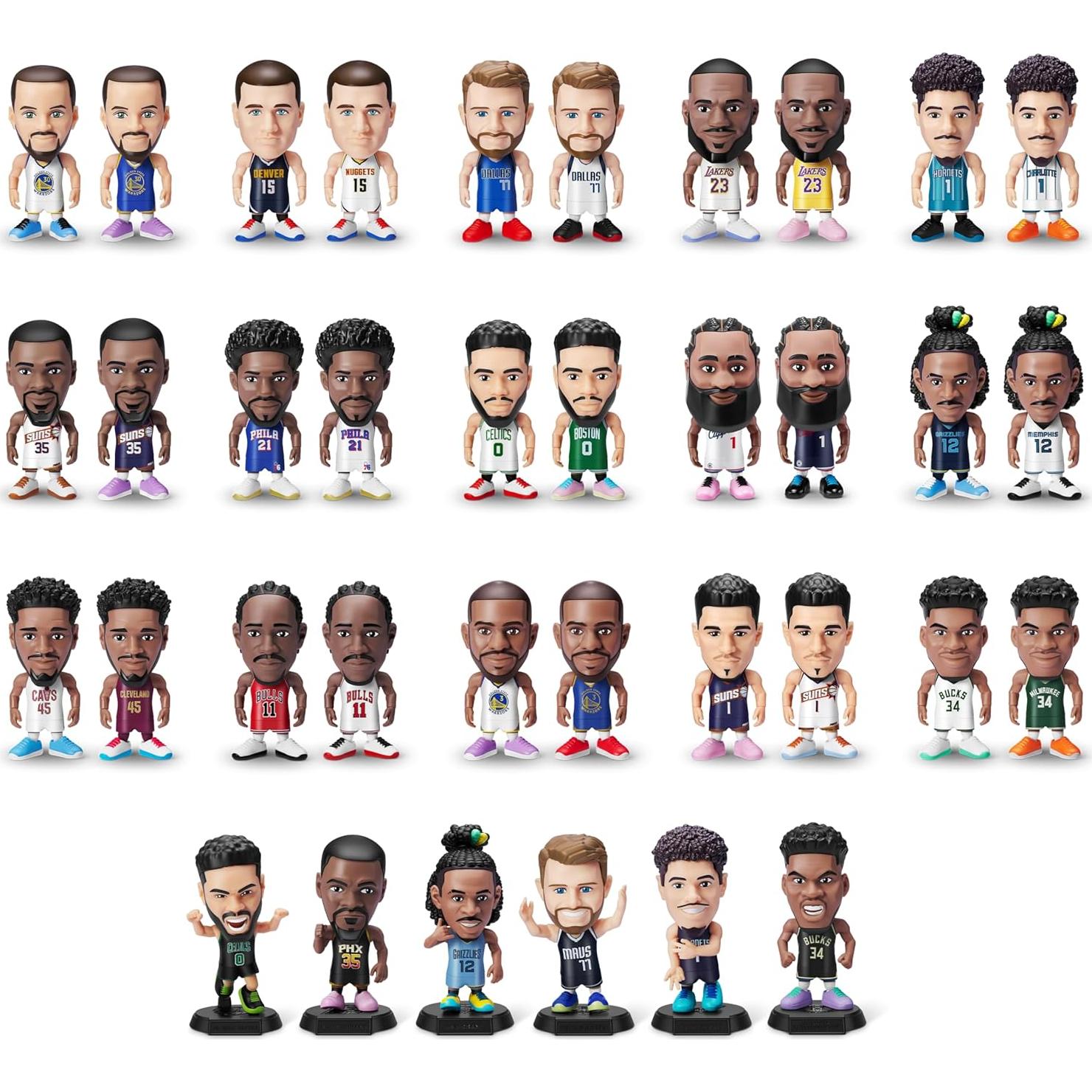 5 Sorpresa NBA Ballers ZURU Serie 1 Juguete Coleccionable