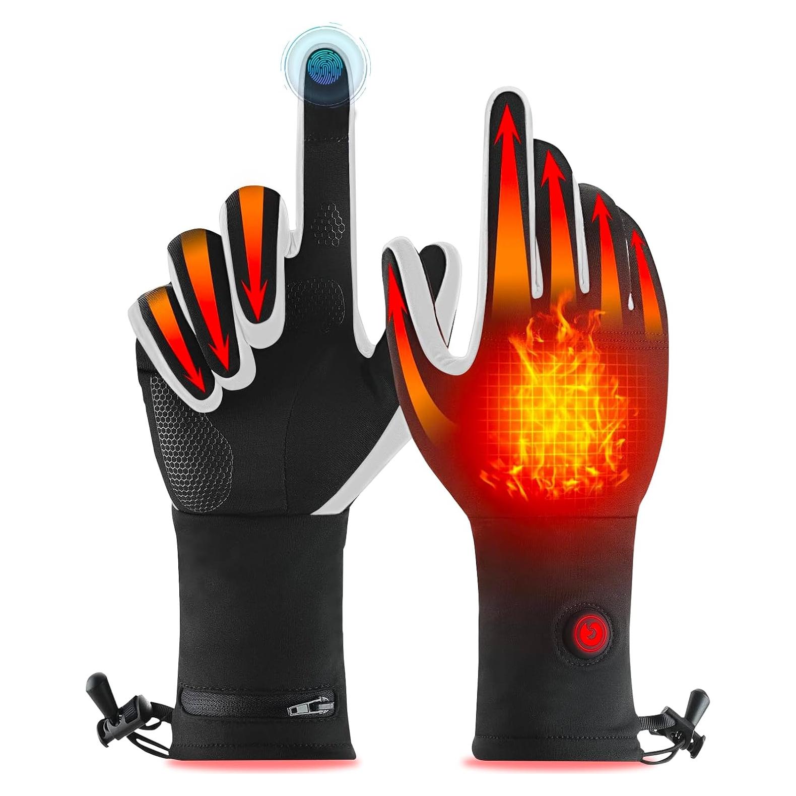 Forros de Guantes Calentados HyphessAda HT01-Blue Unisex