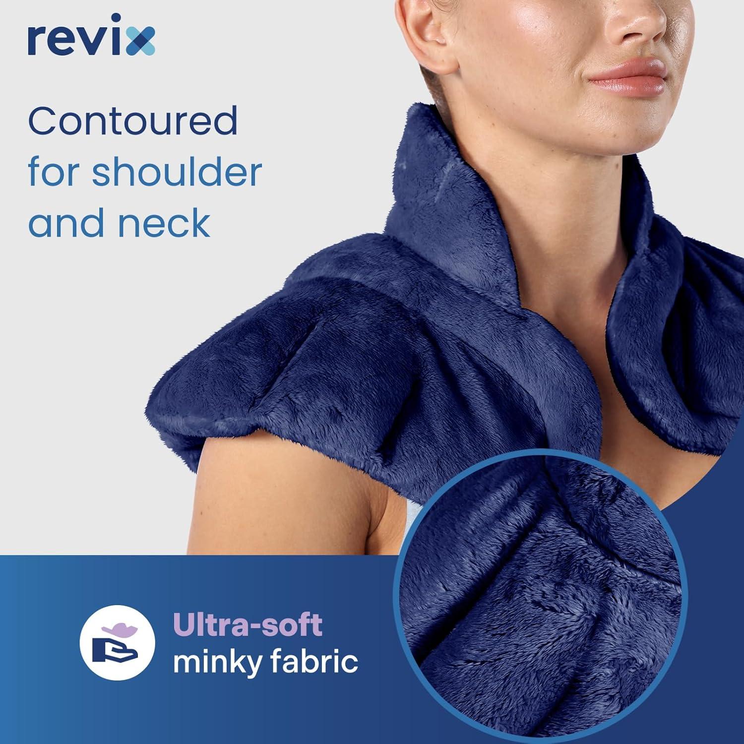 Almohadilla Térmica REVIX para Cuello y Hombros con Aromaterapia